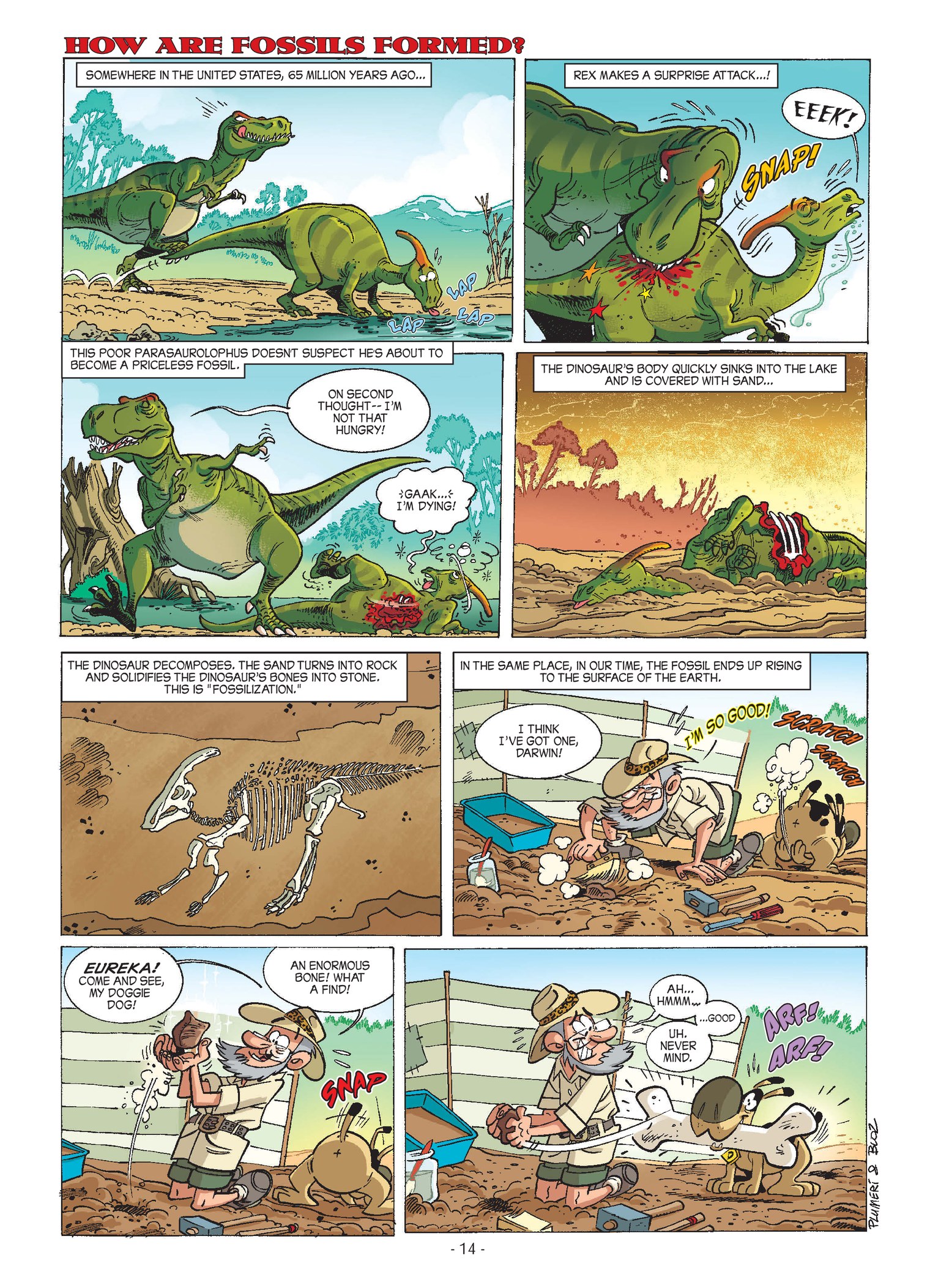 Read online Dinosaurs (2014) comic -  Issue #1 - 16