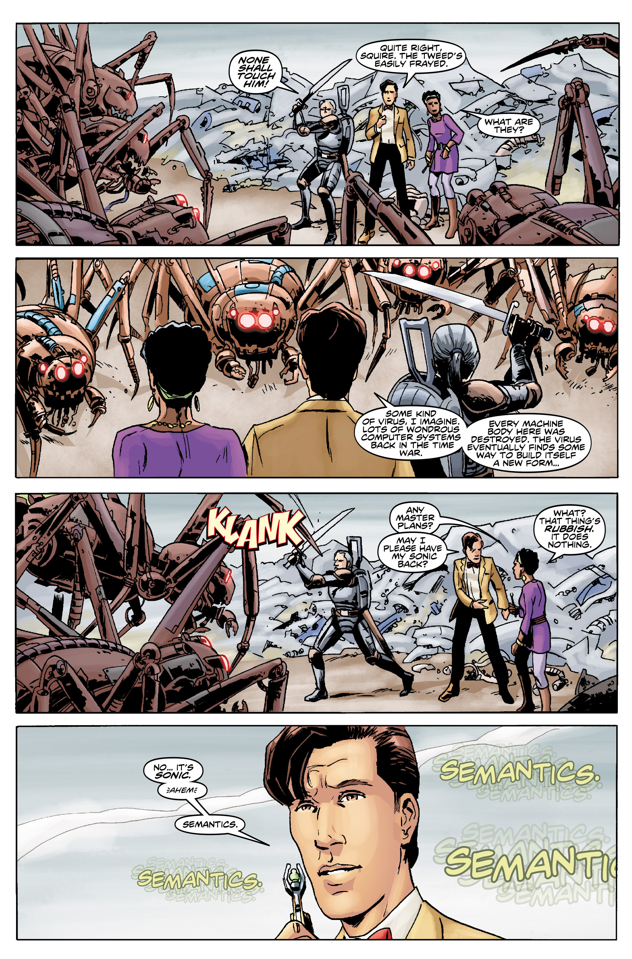 Read online Doctor Who: The Eleventh Doctor Year Two comic -  Issue #4 - 22