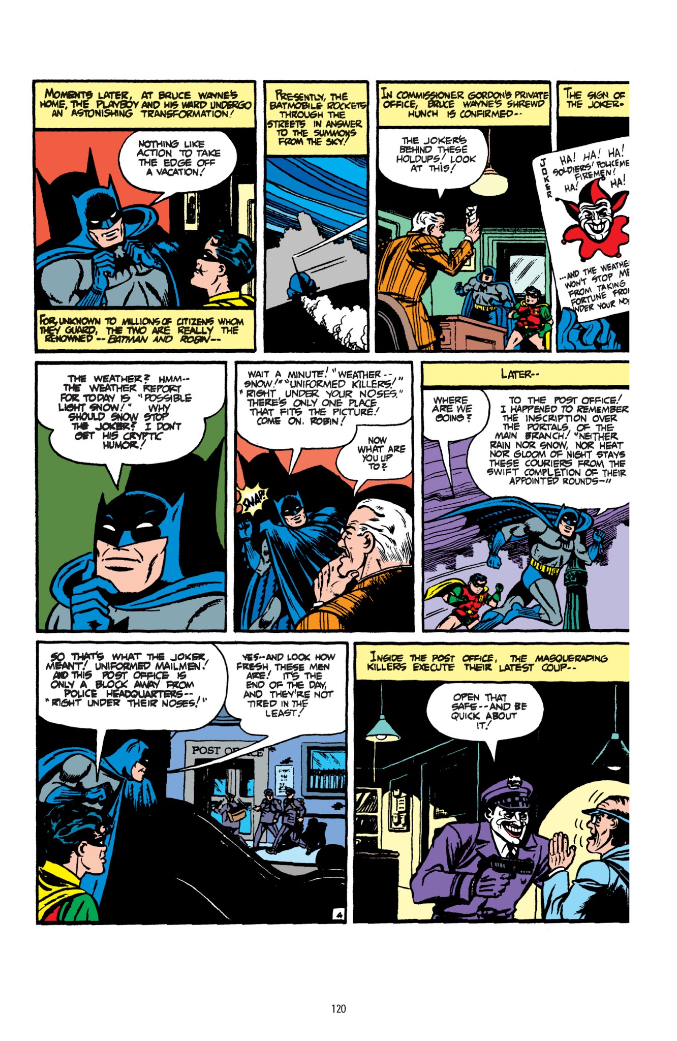Read online Batman: The Golden Age Omnibus comic -  Issue # TPB 3 - 120