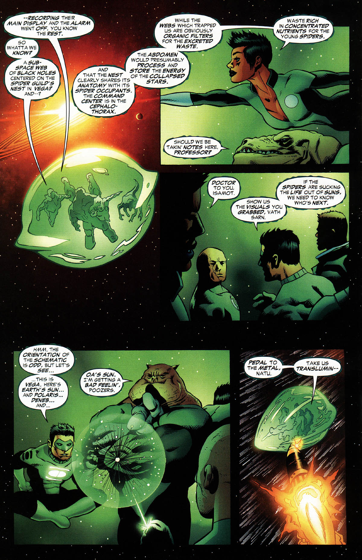 Read online Green Lantern Corps: Recharge comic -  Issue #4 - 16