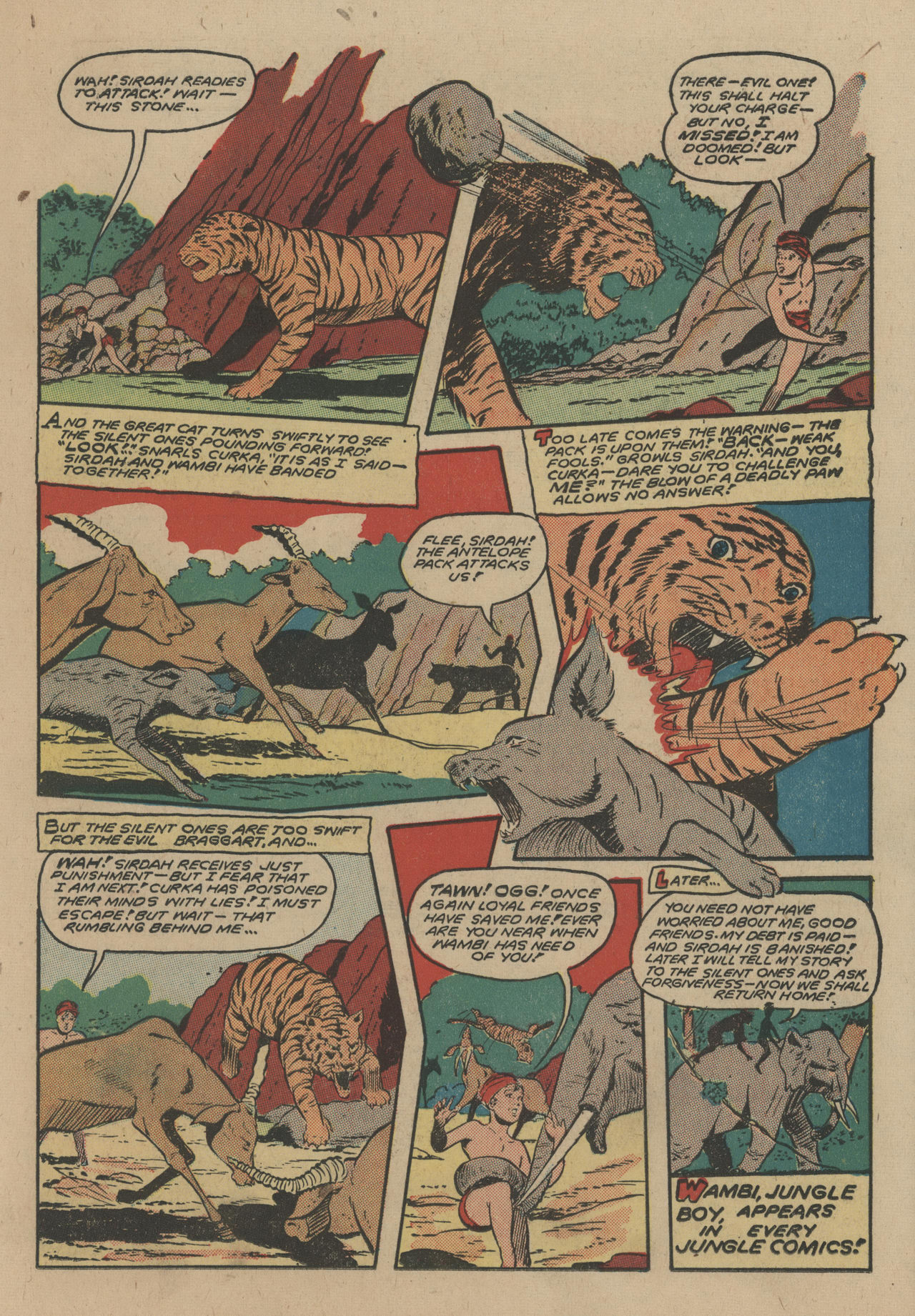 Read online Jungle Comics comic -  Issue #106 - 33