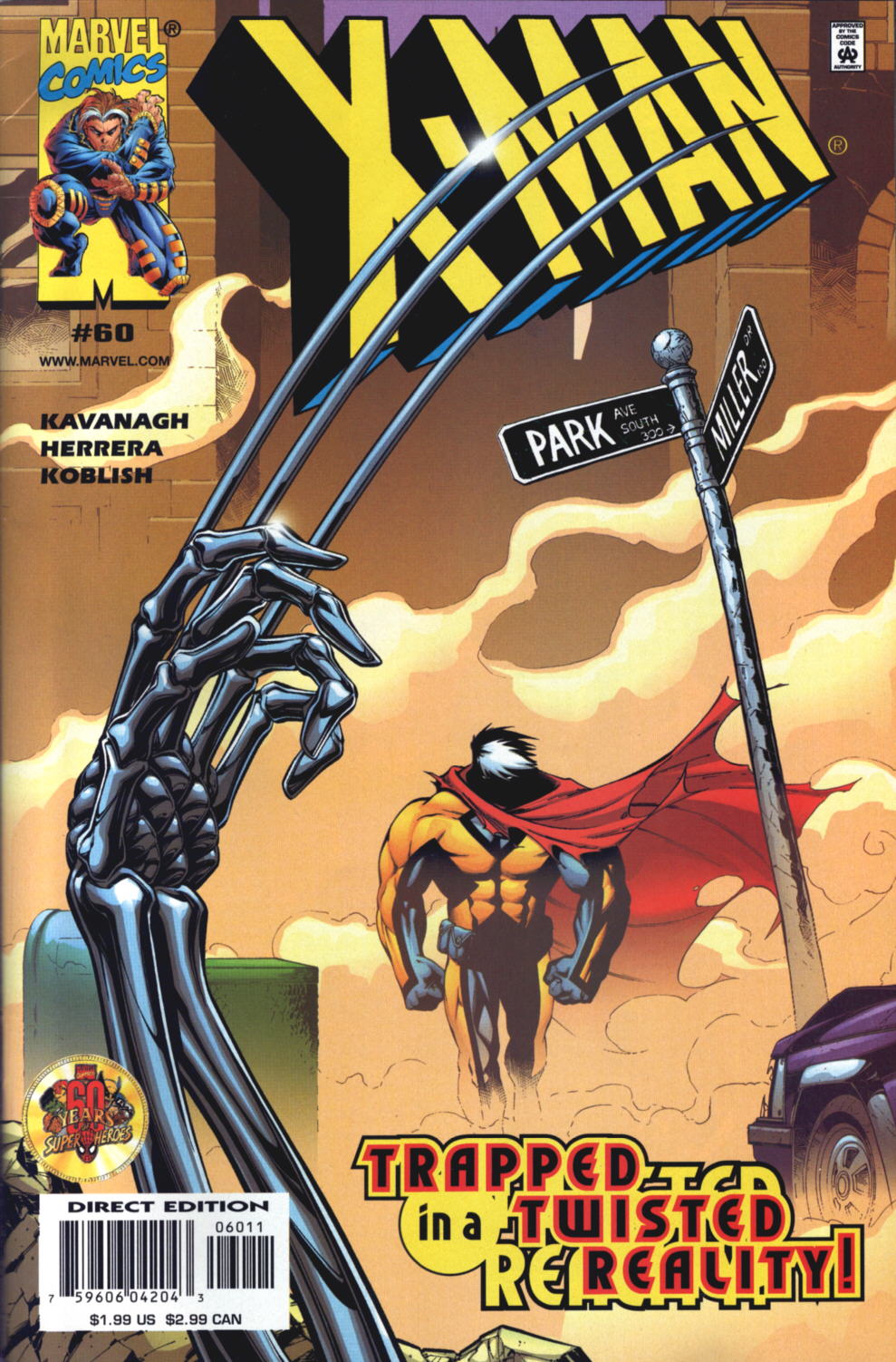 Read online X-Man comic -  Issue #60 - 1