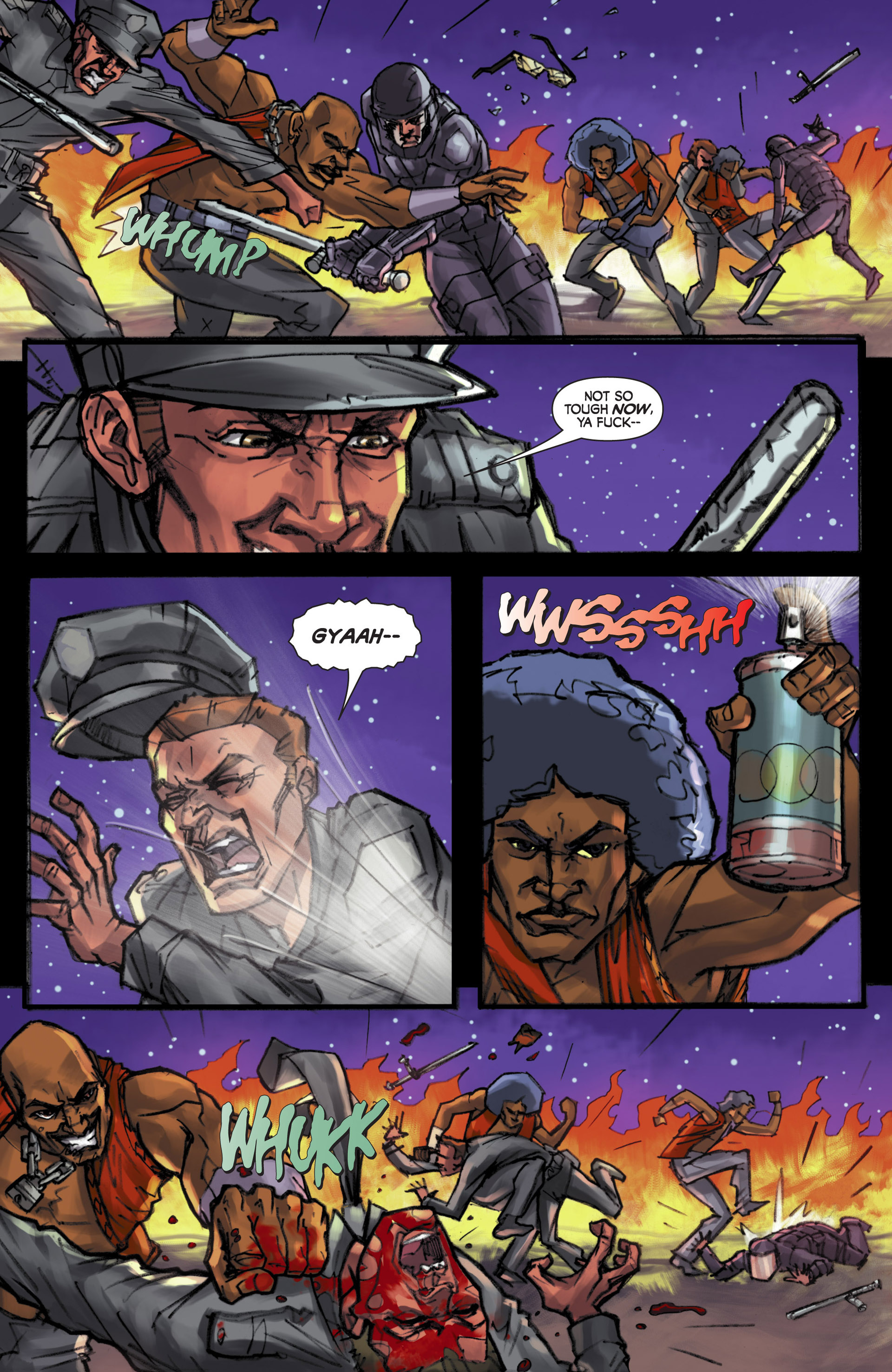 Read online The Warriors: Jailbreak comic -  Issue #4 - 9