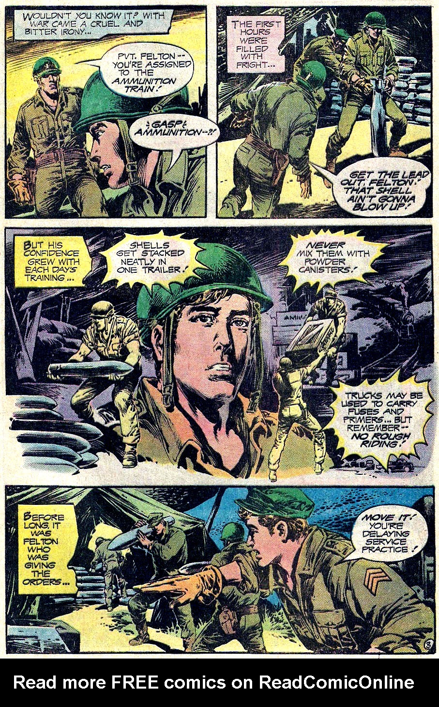 Read online G.I. Combat (1952) comic -  Issue #262 - 21