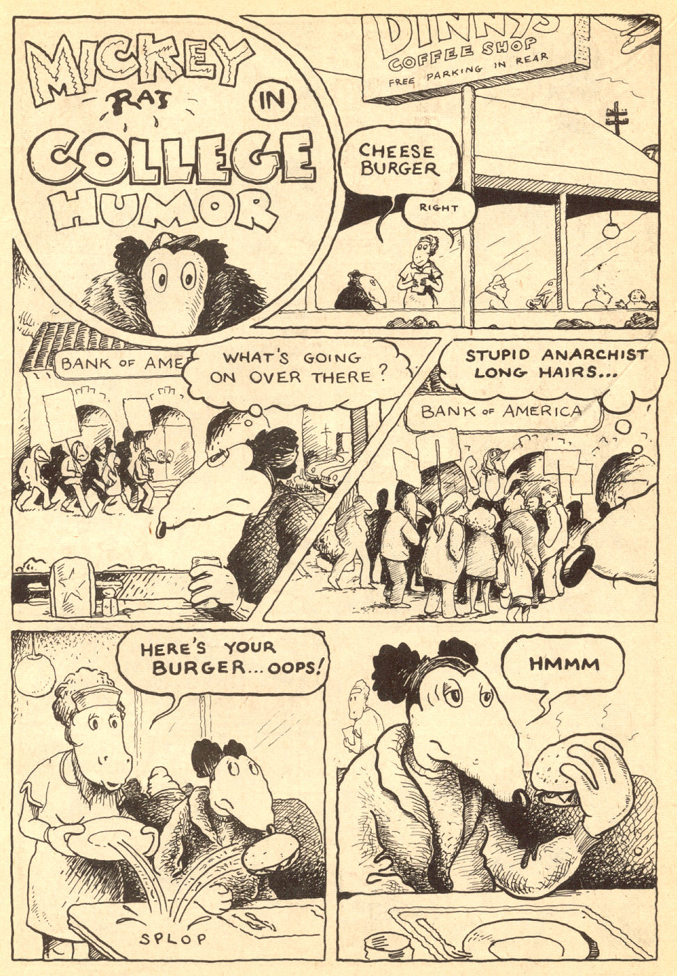 Read online Mickey Rat comic -  Issue #1 - 12