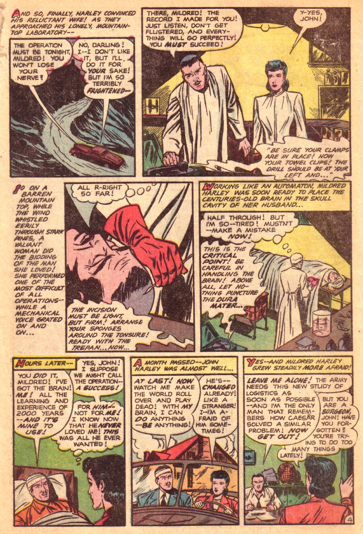 Read online Adventures Into The Unknown comic -  Issue #18 - 19