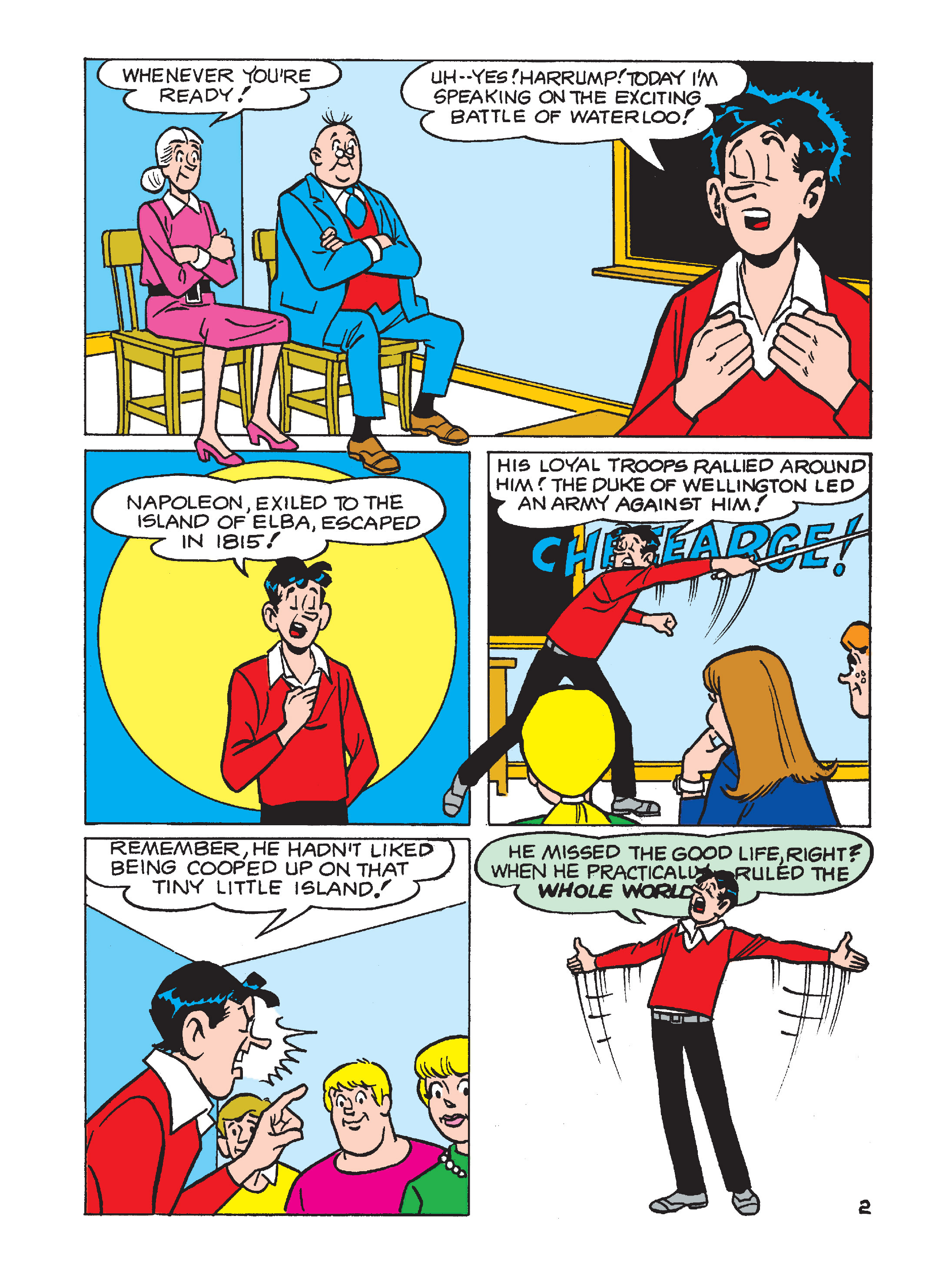 Read online Archie Comics Spectacular School Daze comic -  Issue # TPB - 95