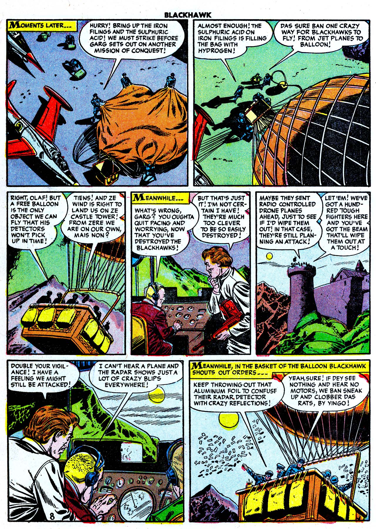 Read online Blackhawk (1957) comic -  Issue #93 - 10