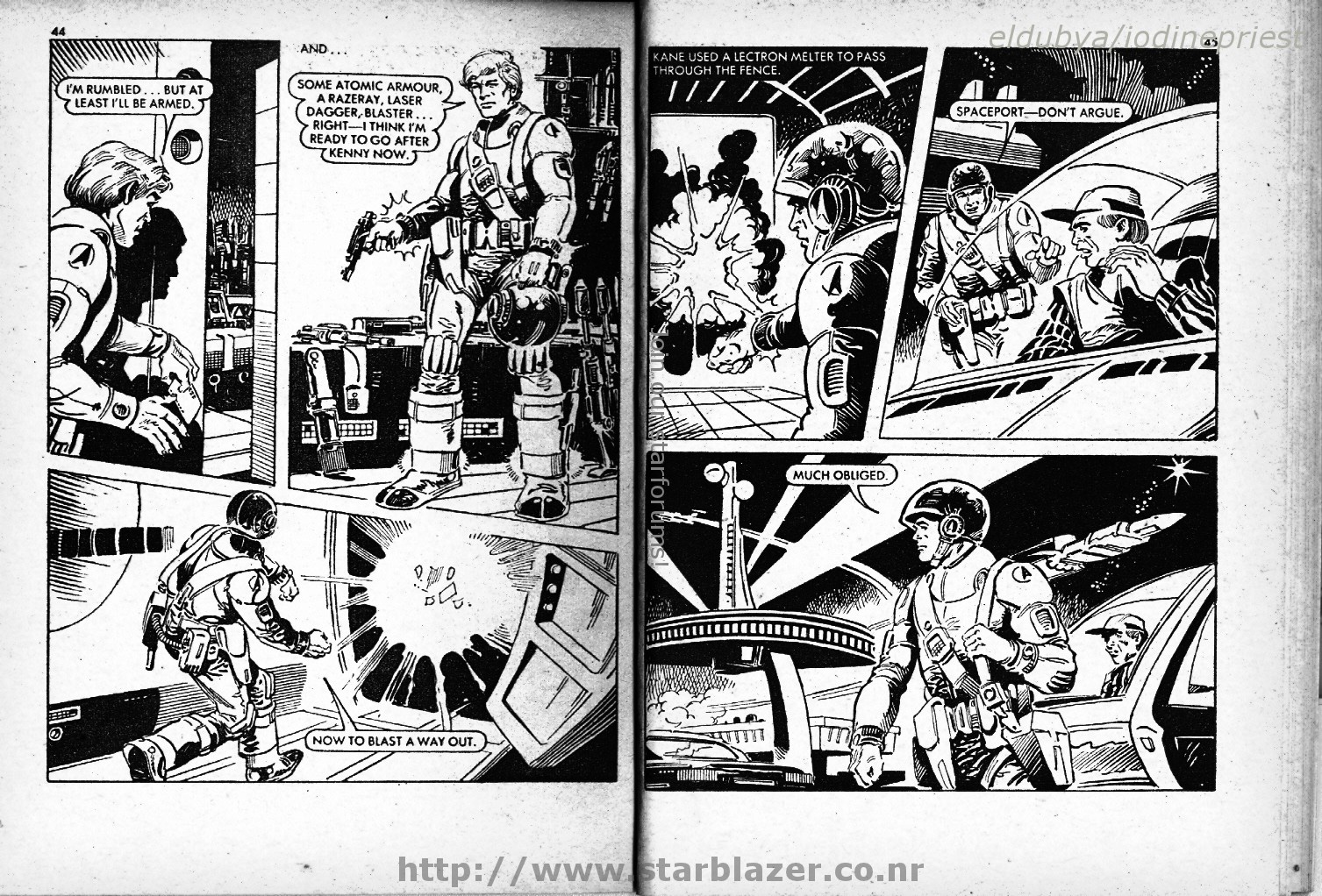 Read online Starblazer comic -  Issue #65 - 24