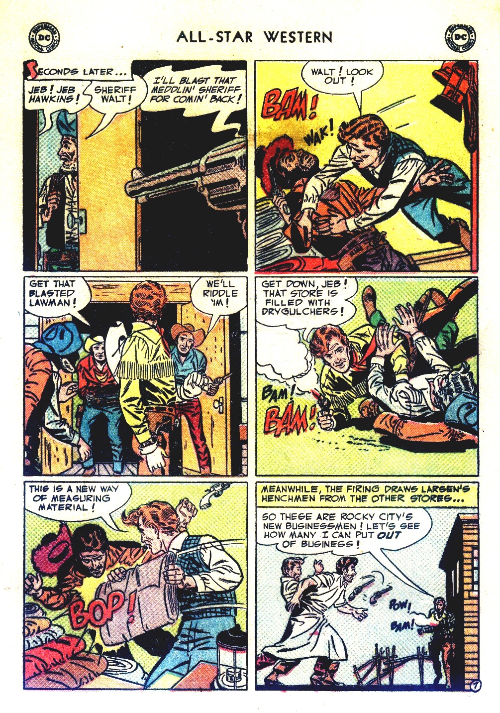 Read online All-Star Western (1951) comic -  Issue #66 - 9