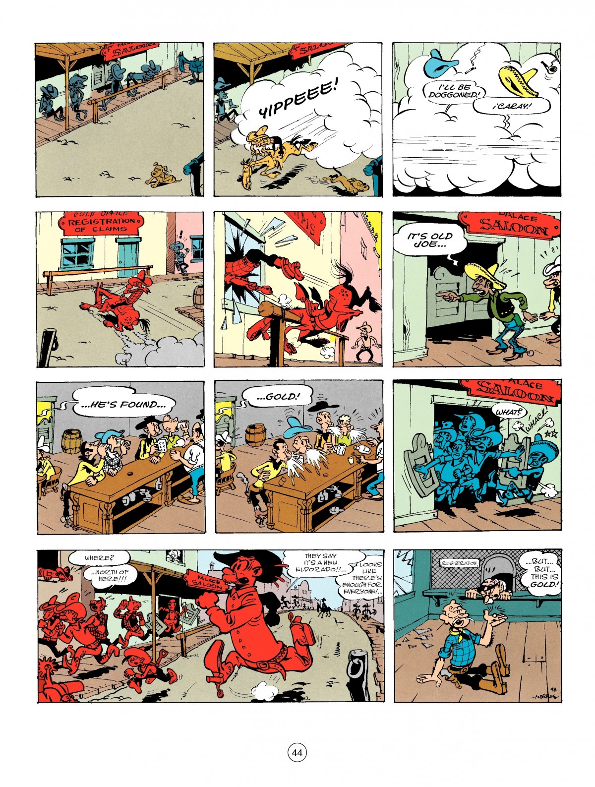 A Lucky Luke Adventure issue 54 - Page 44