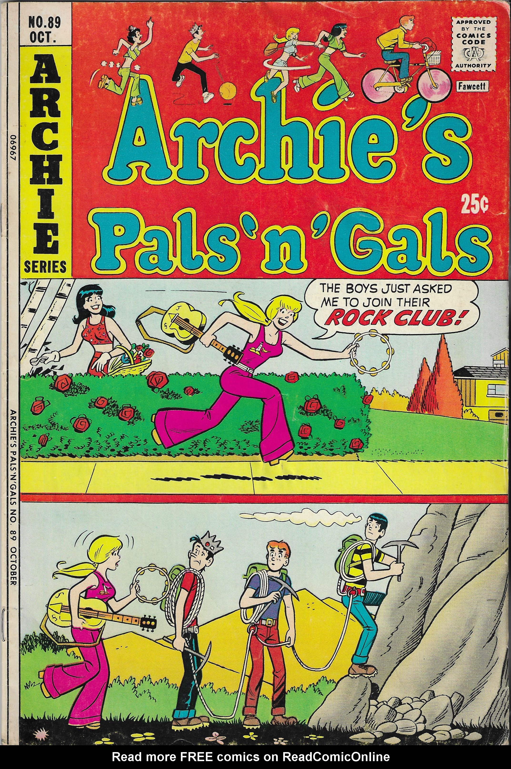 Read online Archie's Pals 'N' Gals (1952) comic -  Issue #89 - 1