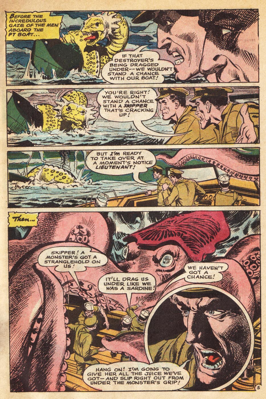 Read online Star Spangled War Stories (1952) comic -  Issue #134 - 7