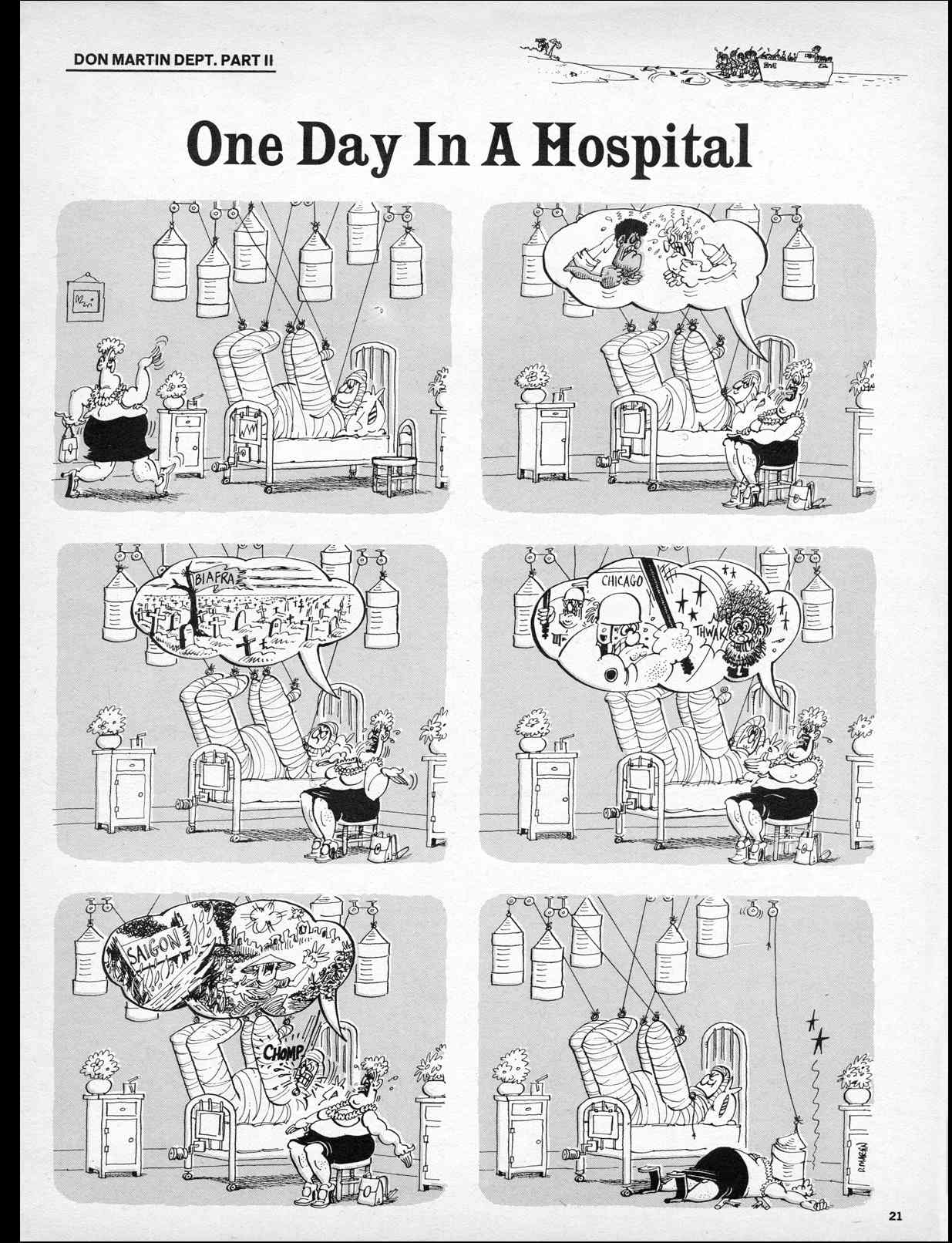 Read online MAD comic -  Issue #128 - 23