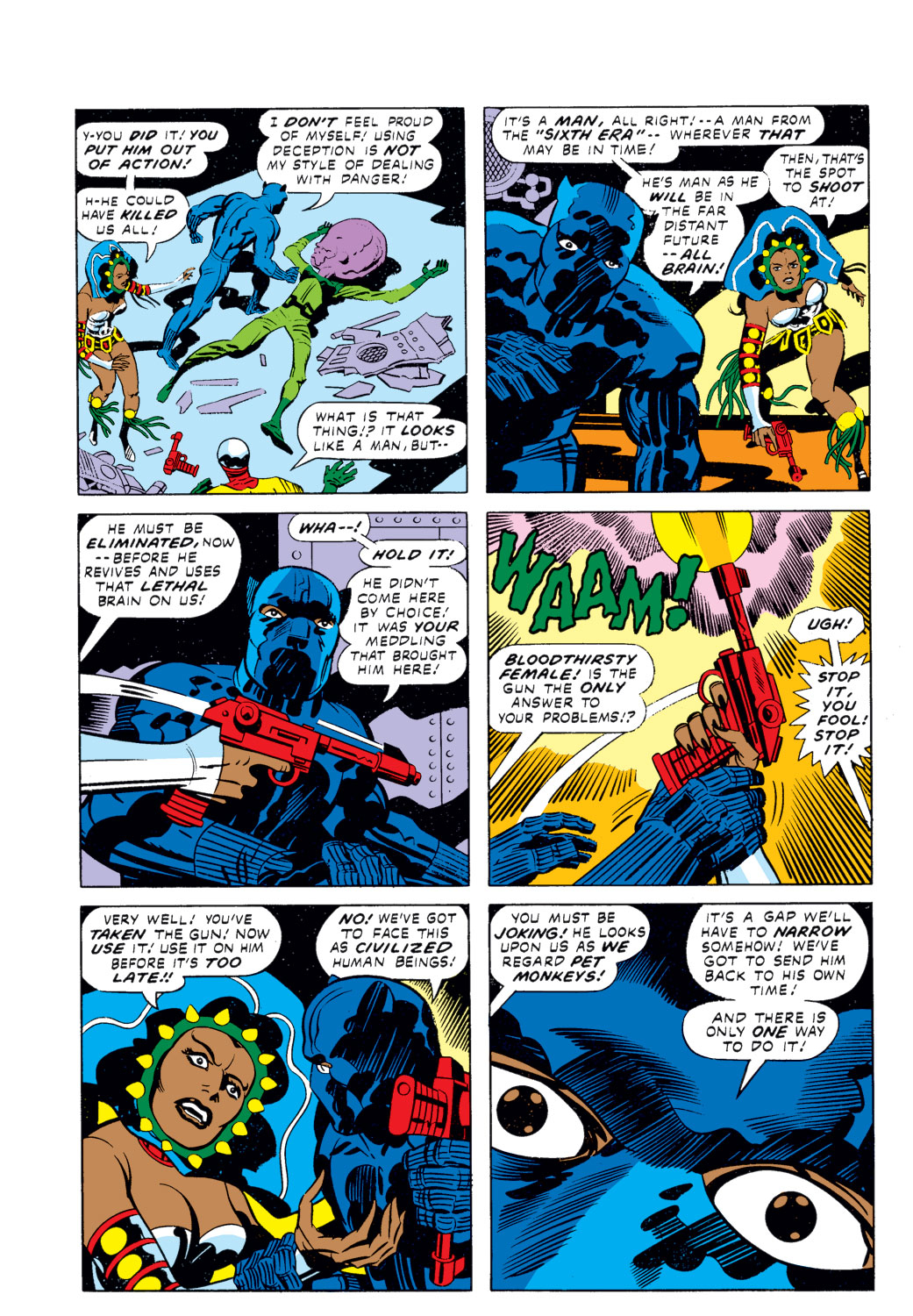 Read online Black Panther (1977) comic -  Issue #2 - 6