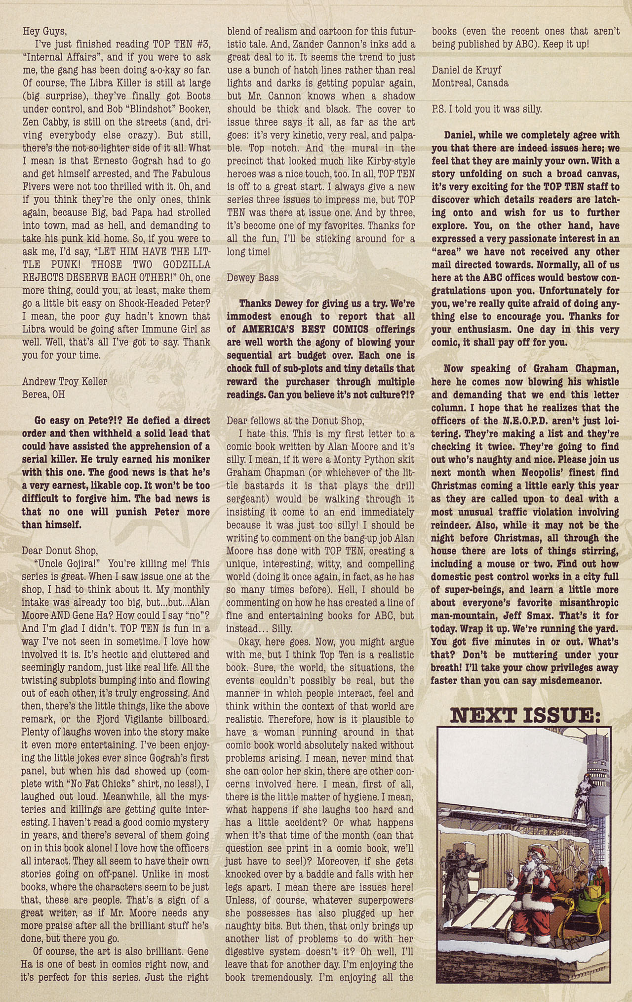 Read online Top 10 comic -  Issue #5 - 28