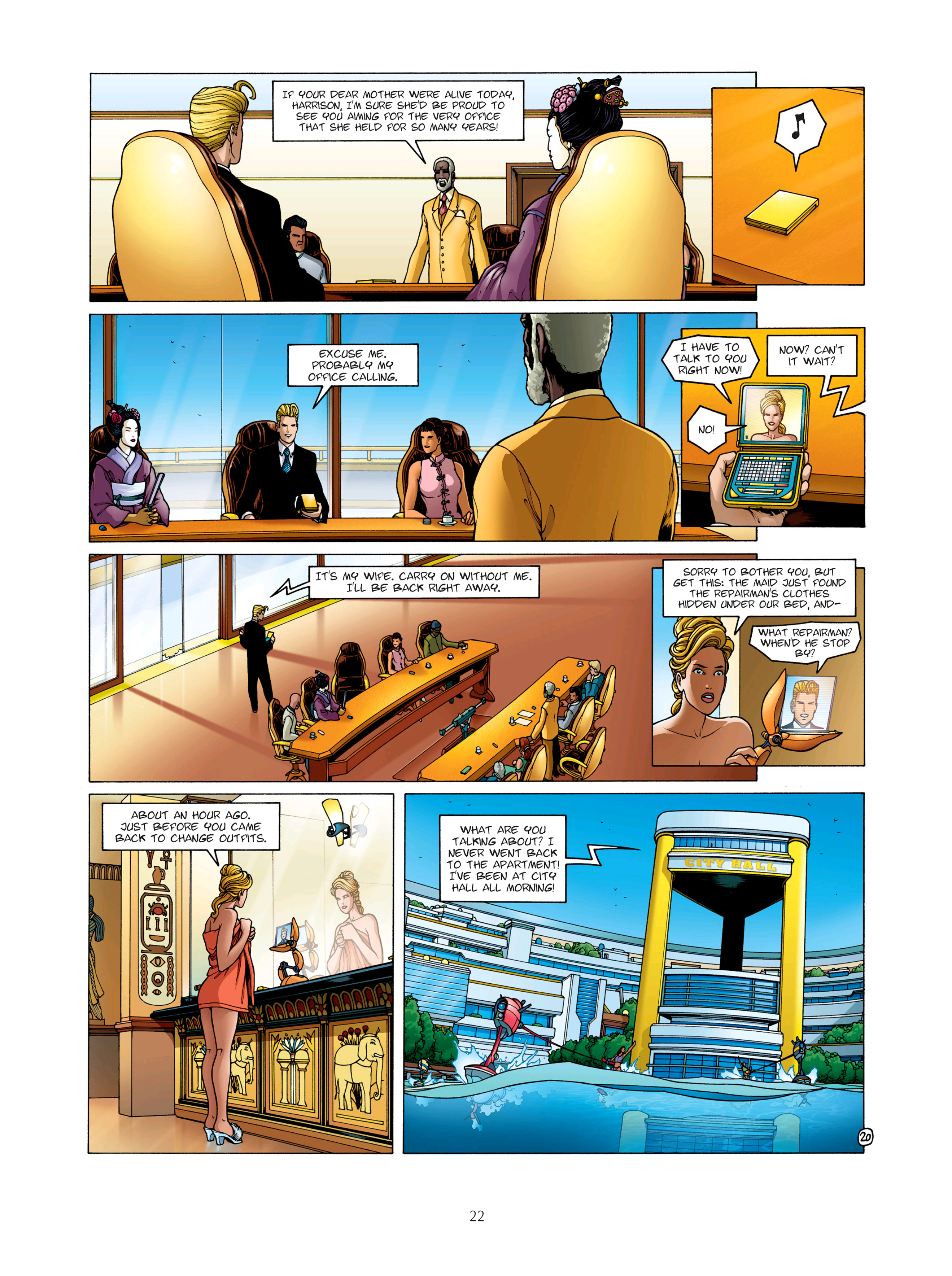 Read online Golden City comic -  Issue #5 - 22