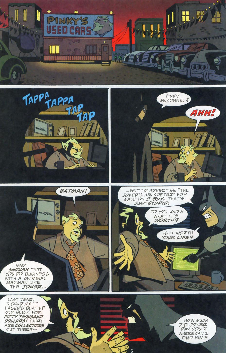 Read online Batman Adventures (2003) comic -  Issue #3 - 6