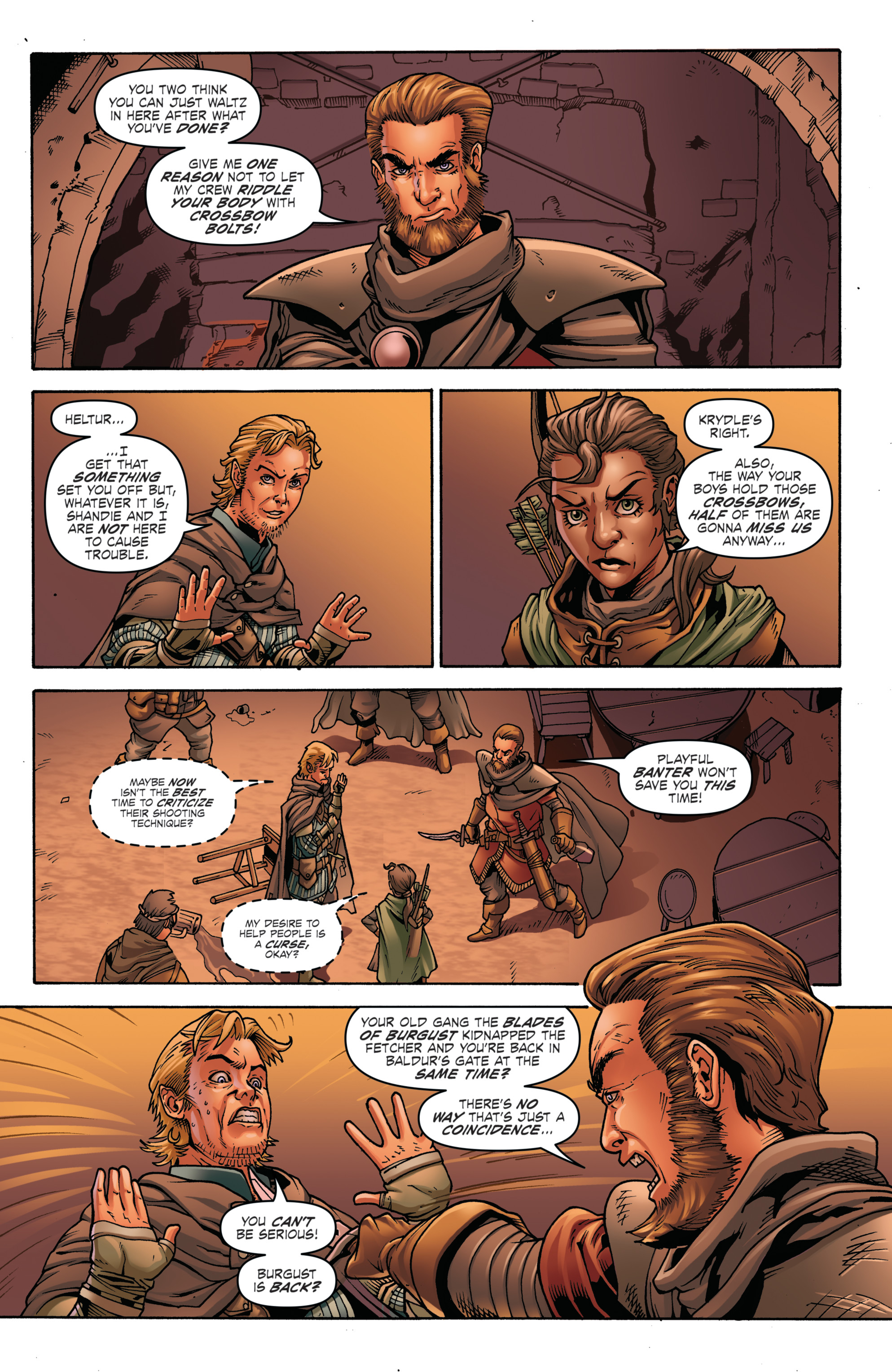 Read online Dungeons & Dragons: Evil At Baldur's Gate comic -  Issue # _TPB - 29