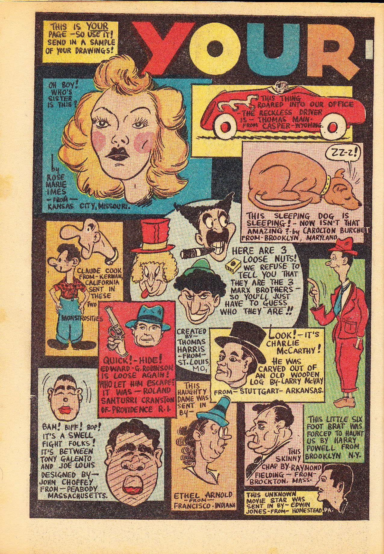 Read online Funny Pages comic -  Issue #34 - 35