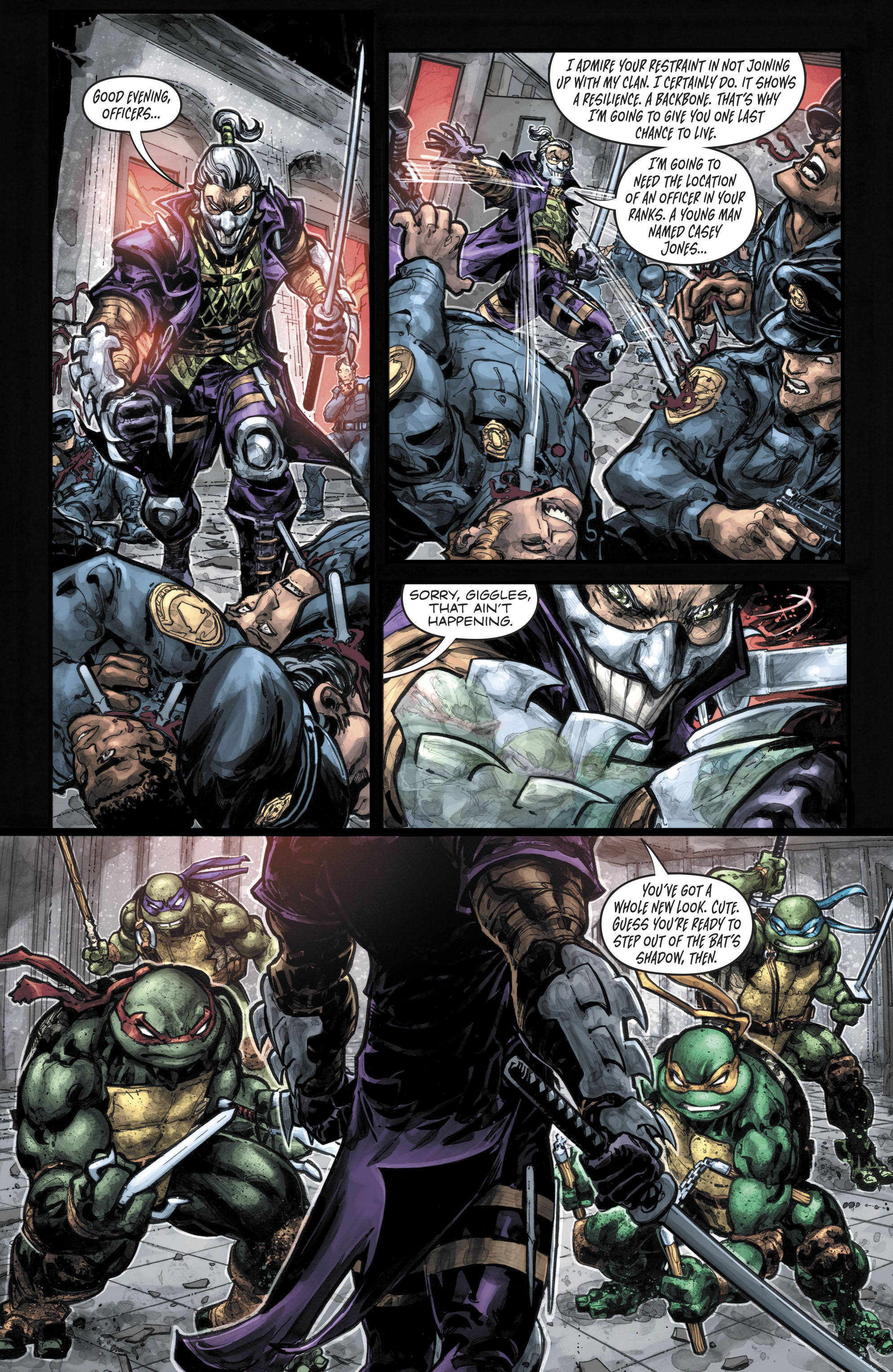 Read online Batman/Teenage Mutant Ninja Turtles III comic -  Issue #4 - 11