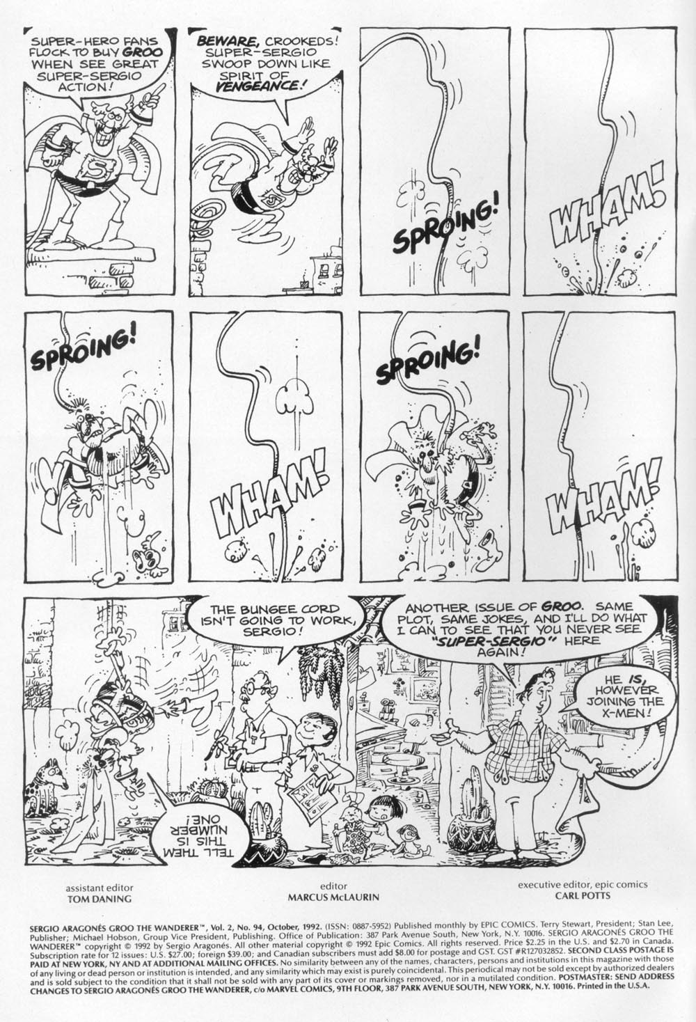 Read online Sergio Aragonés Groo the Wanderer comic -  Issue #94 - 2