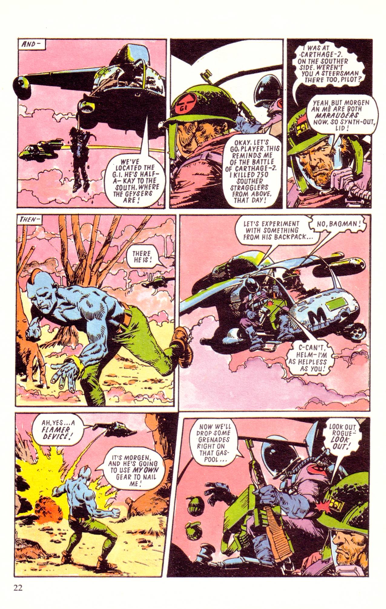Read online Rogue Trooper (1986) comic -  Issue #8 - 23