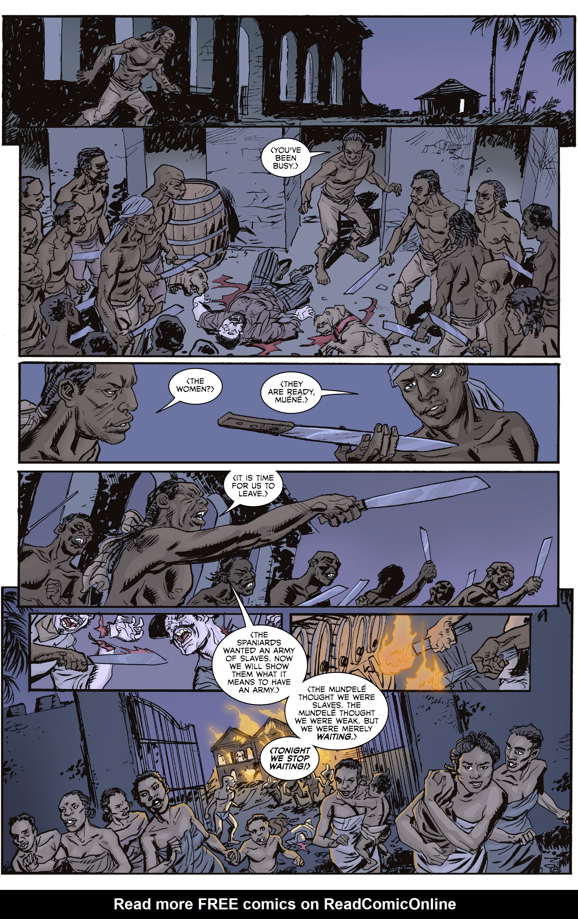 Read online Cimarronin: Fall of the Cross comic -  Issue # TPB - 20