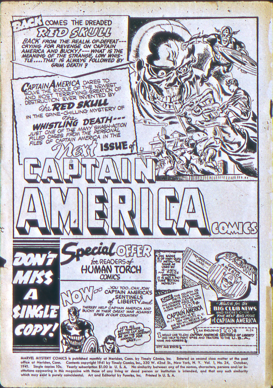 Marvel Mystery Comics (1939) issue 24 - Page 3