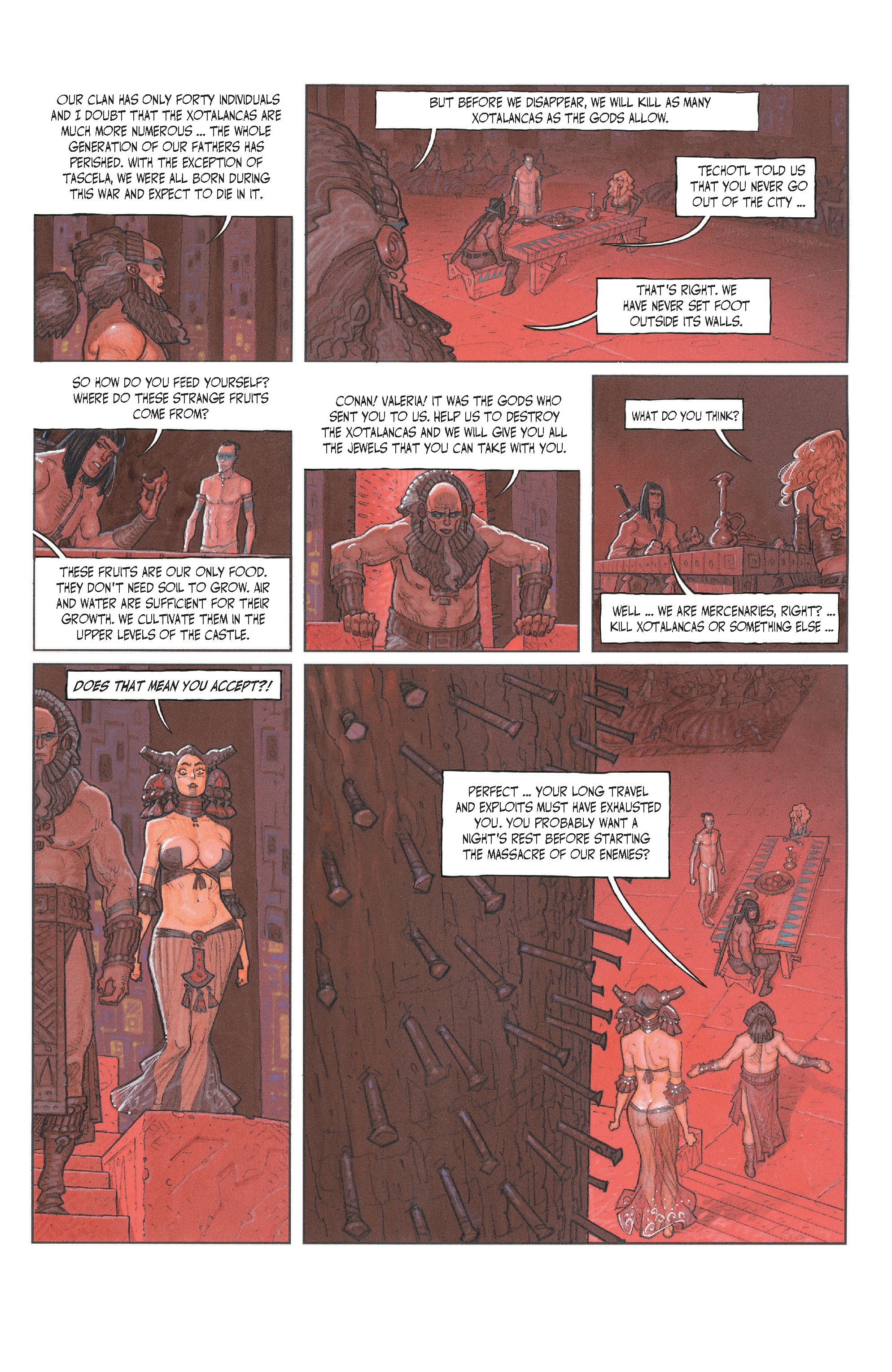 Read online The Cimmerian comic -  Issue # TPB 1 - 90
