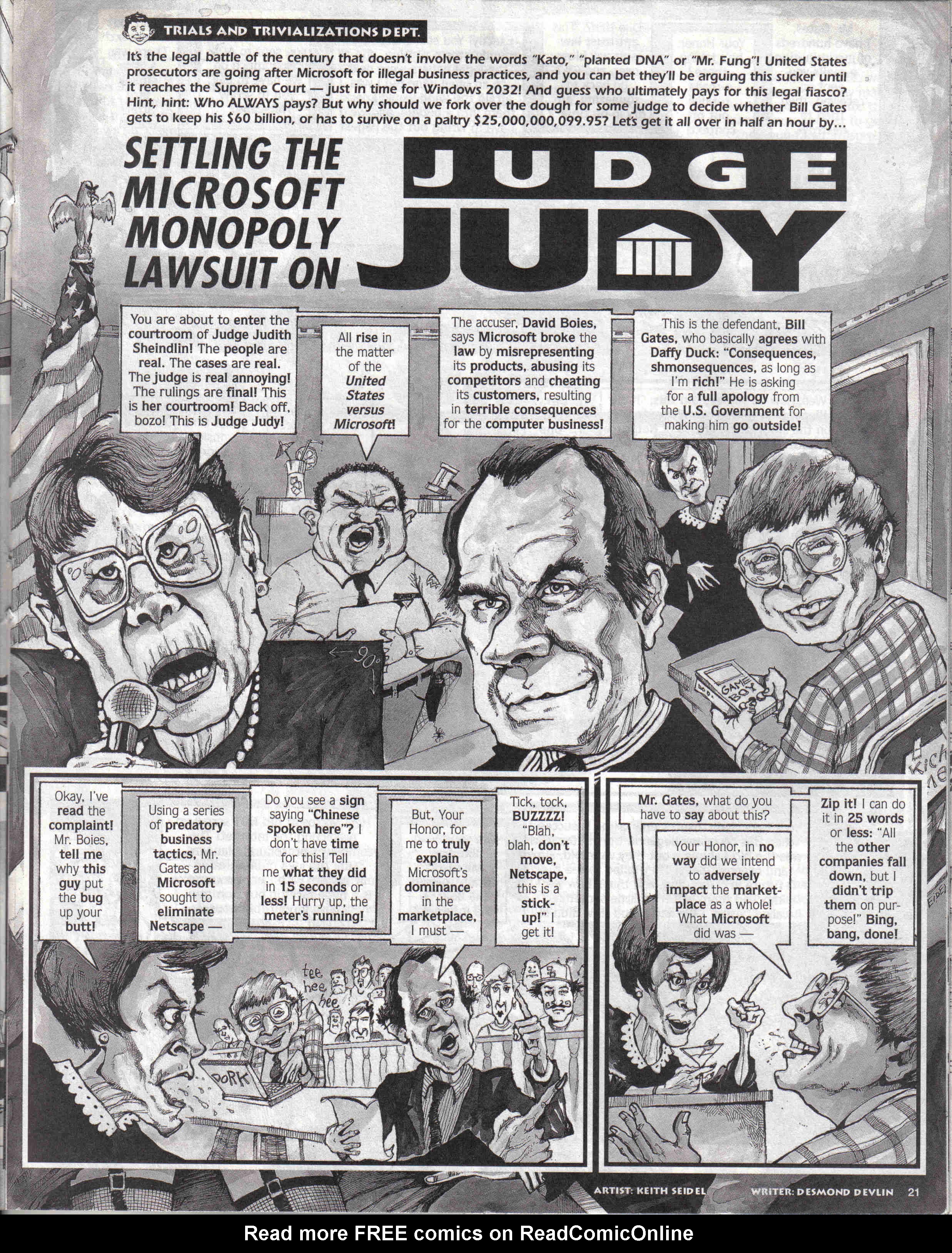 Read online MAD comic -  Issue #386 - 21