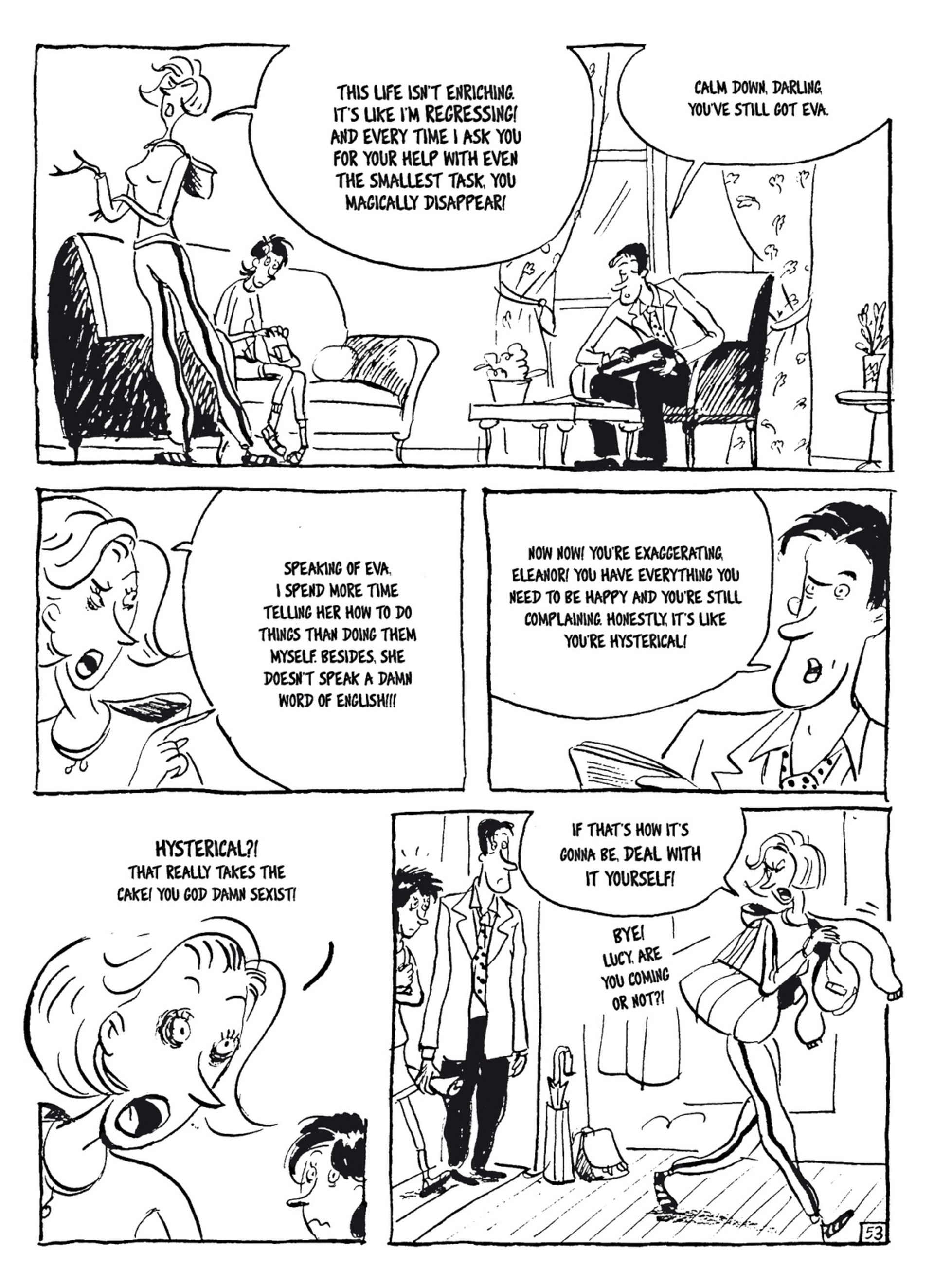 Read online Bluesy Lucy - The Existential Chronicles of a Thirtysomething comic -  Issue #2 - 8
