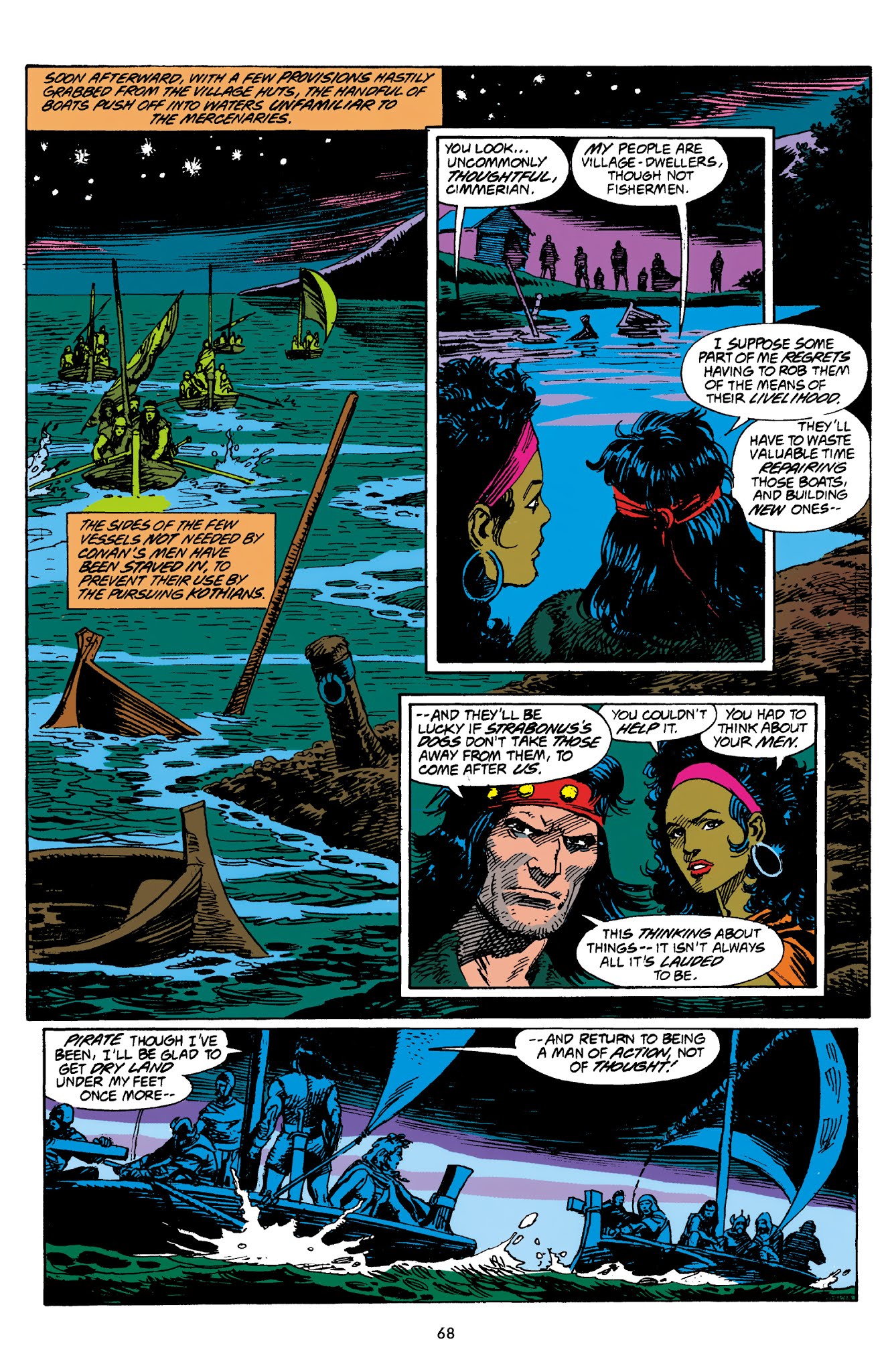 Read online The Chronicles of Conan comic -  Issue # TPB 34 (Part 1) - 64