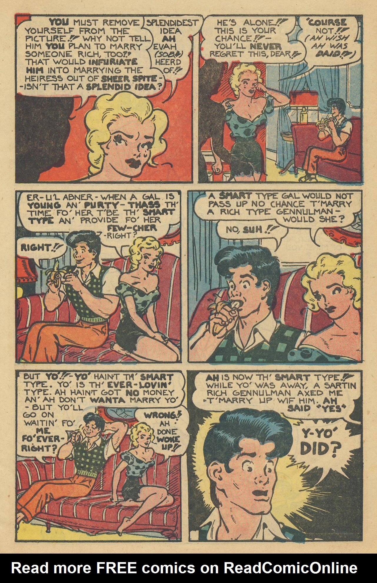 Read online Li'l Abner Comics comic -  Issue #70 - 27