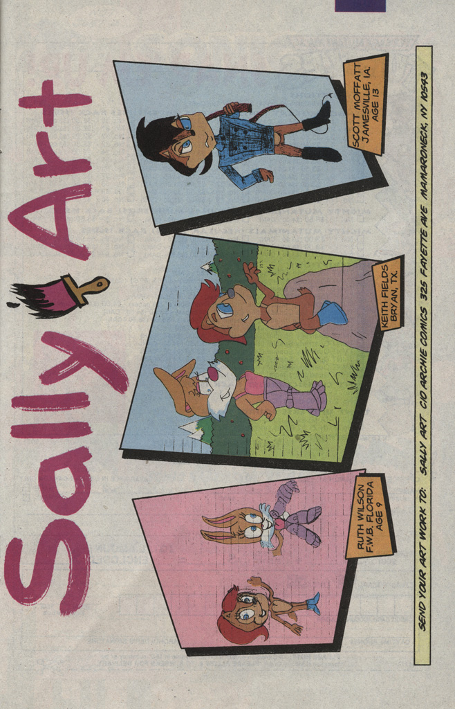 Read online Princess Sally comic -  Issue #1 - 21