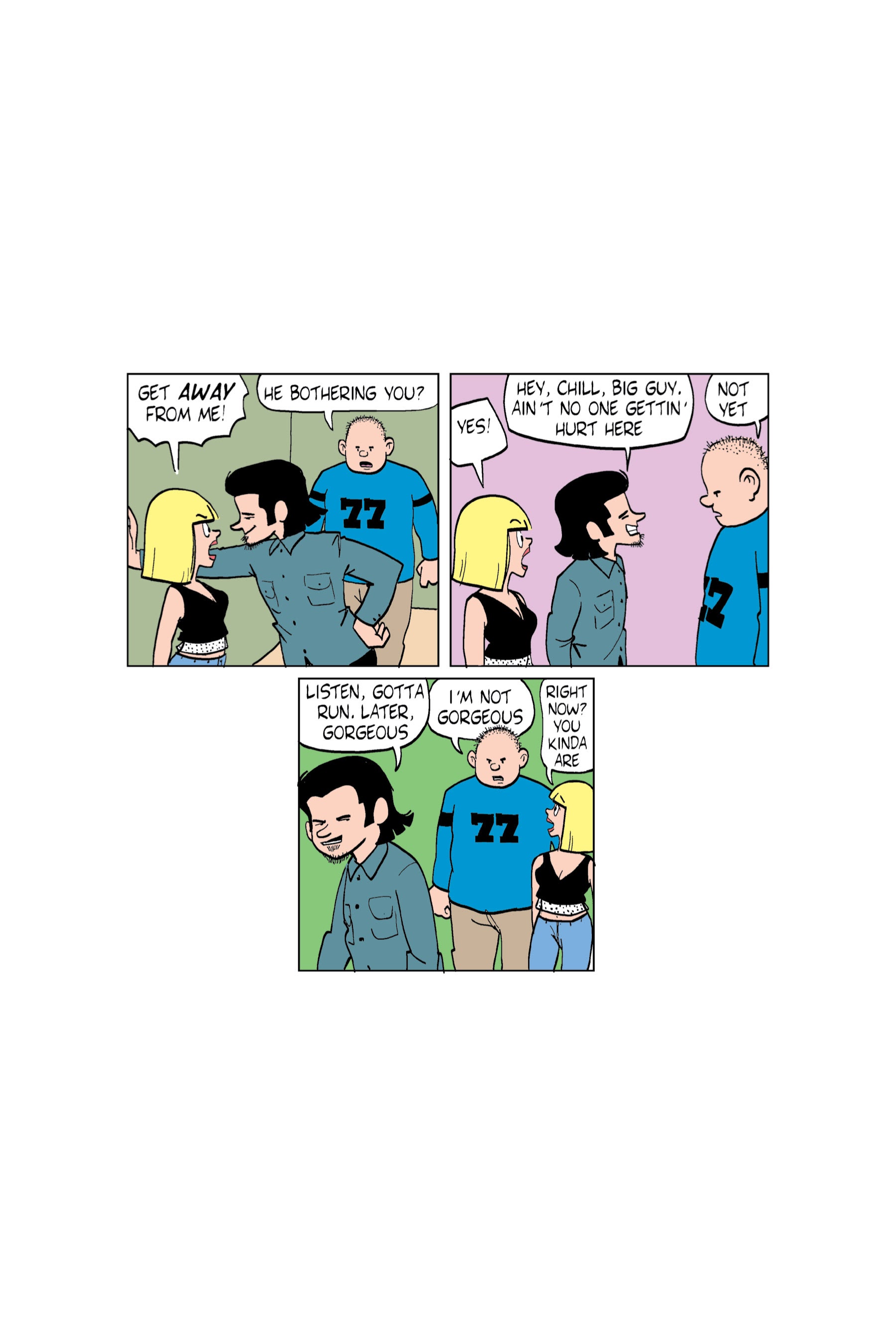 Read online Luann: Stress   Hormones = High School comic -  Issue # TPB - 84
