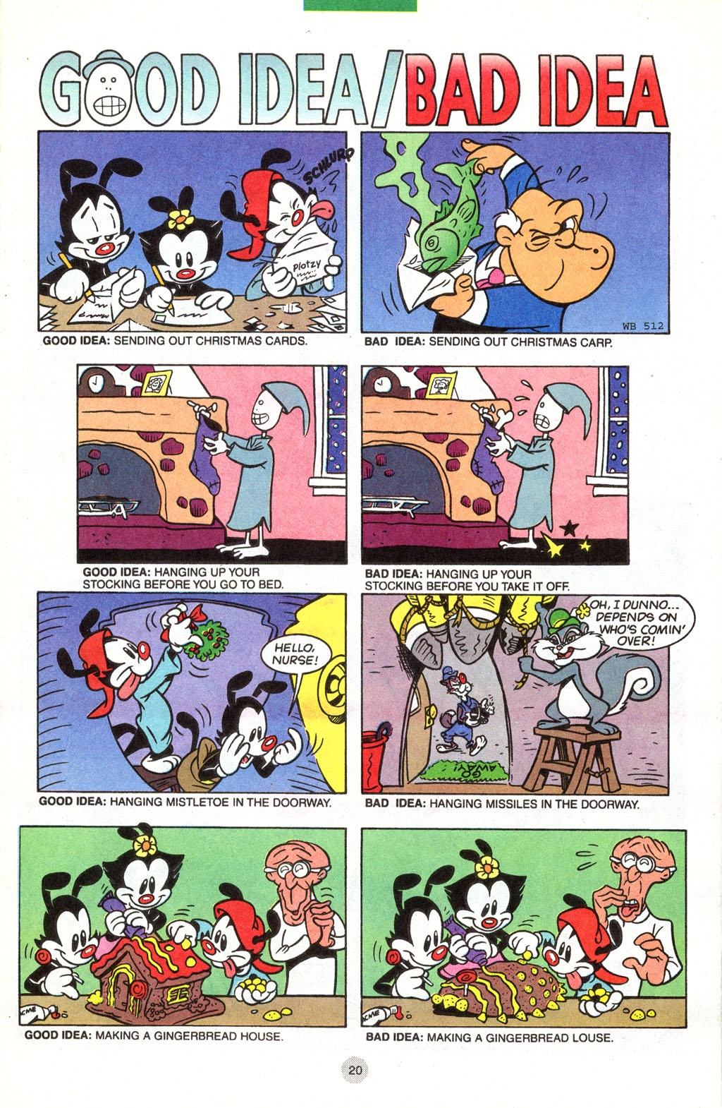 Read online Animaniacs:  A Christmas Special comic -  Issue # Full - 16