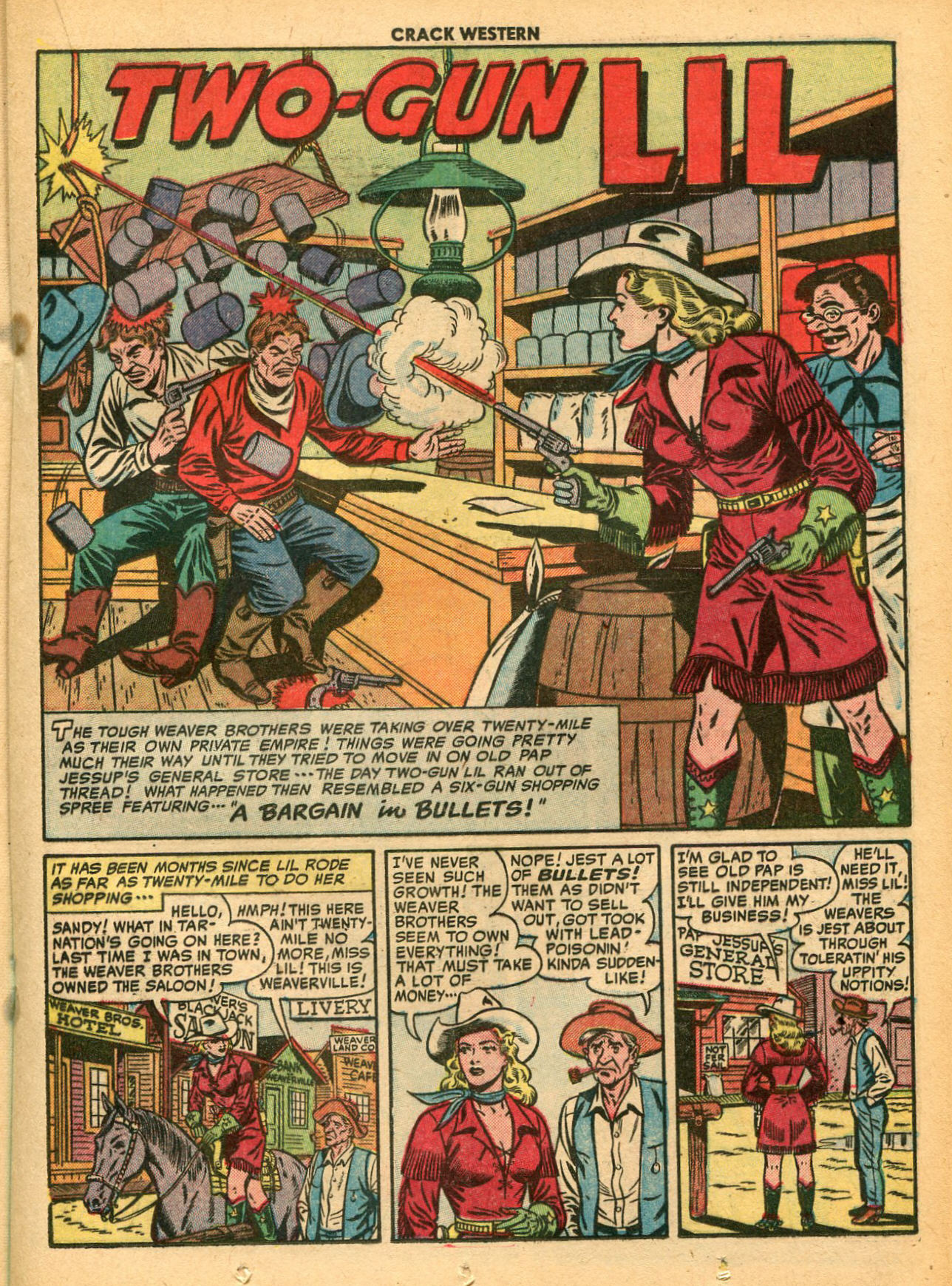 Read online Crack Western comic -  Issue #71 - 25