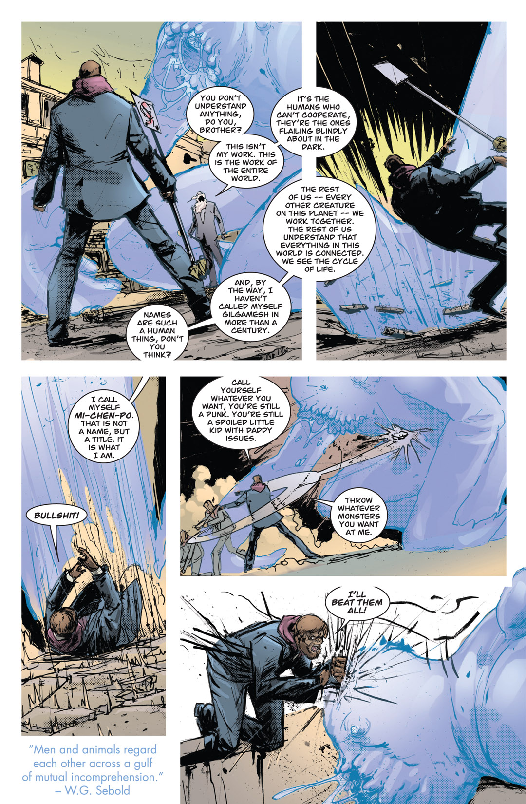 Read online Proof: Endangered comic -  Issue #3 - 19