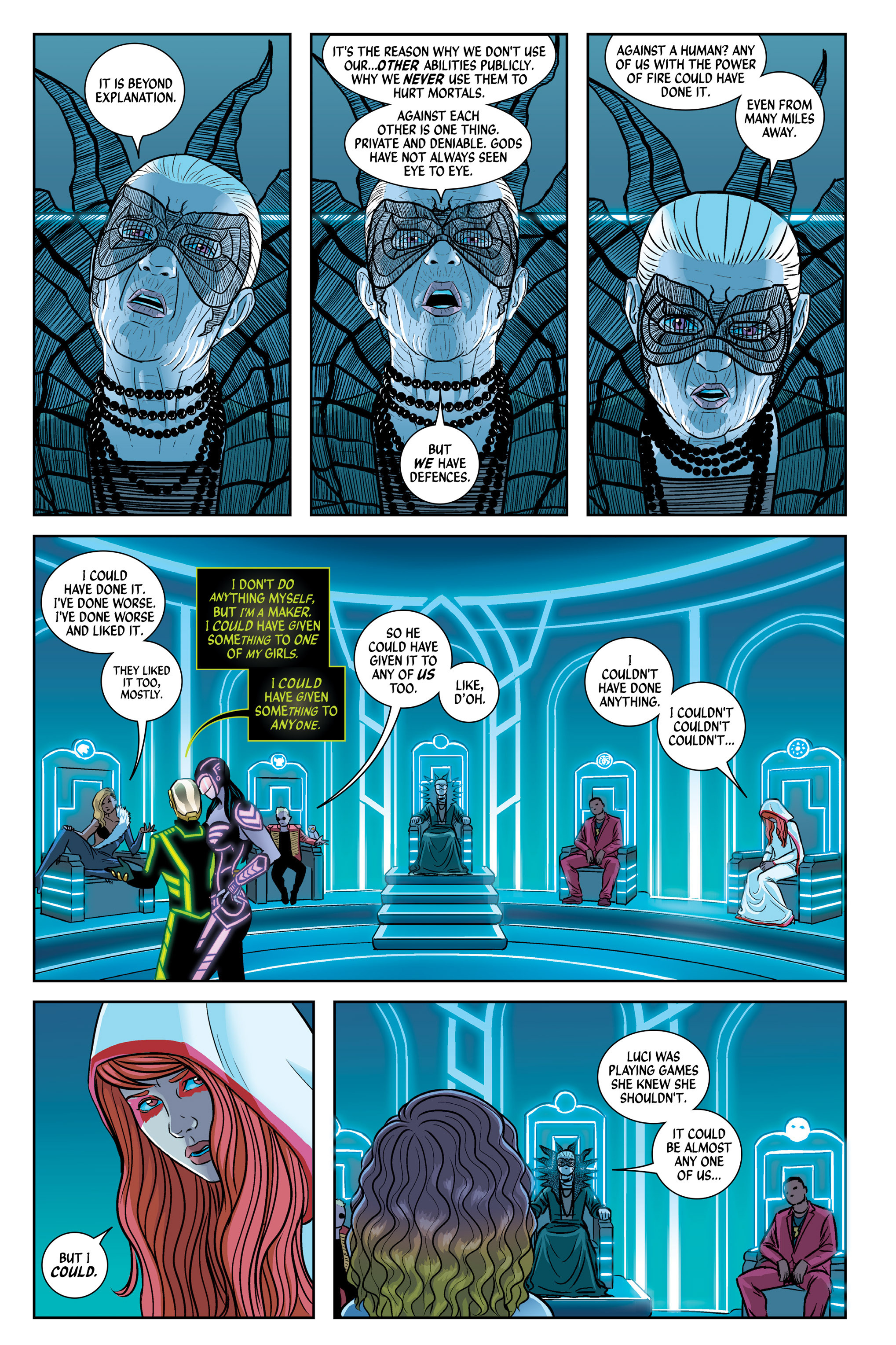 Read online The Wicked   The Divine: Book One comic -  Issue # Full (Part 1) - 109