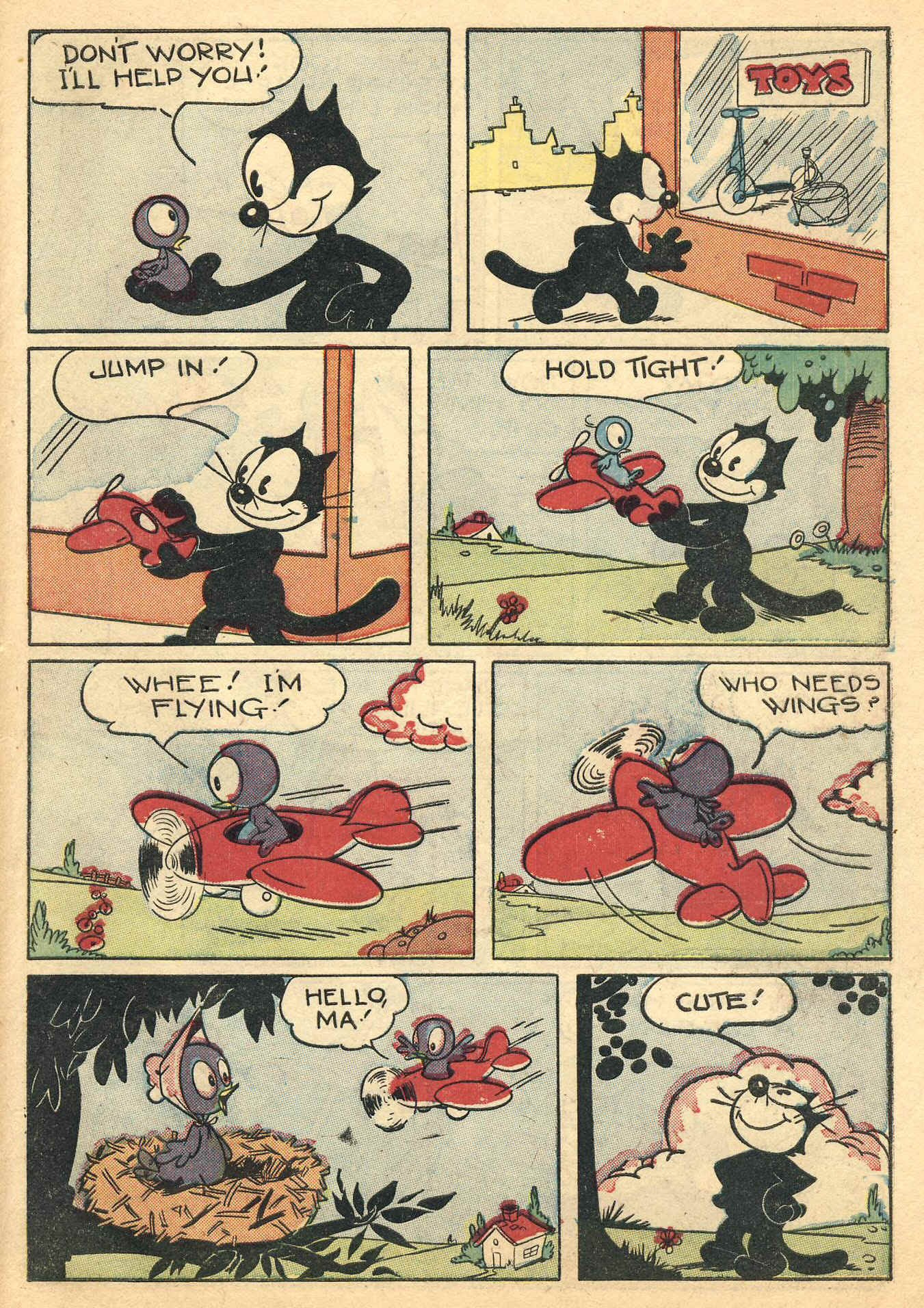 Read online Felix the Cat (1948) comic -  Issue #2 - 39