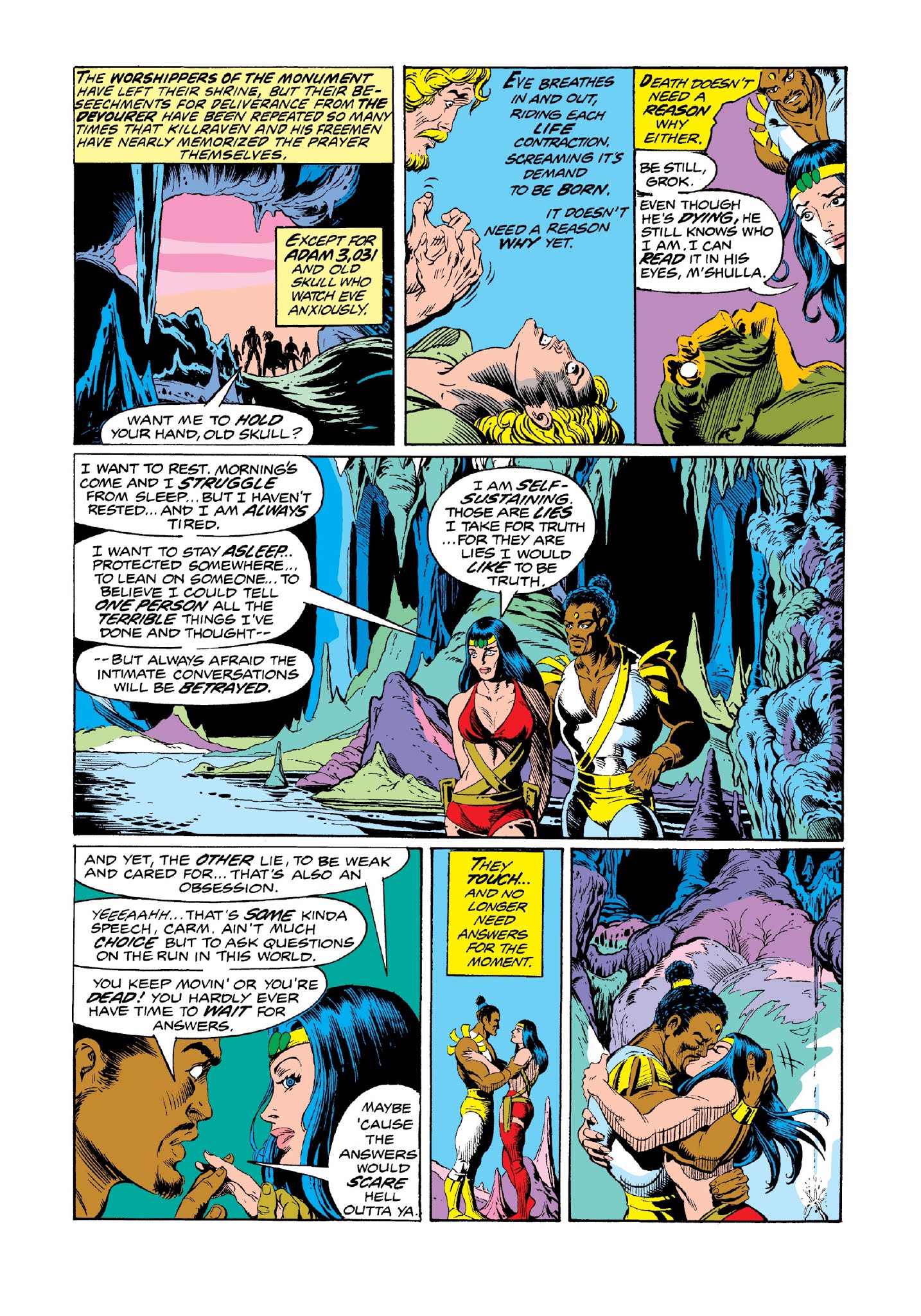 Read online Marvel Masterworks: Killraven comic -  Issue # TPB 1 (Part 3) - 36