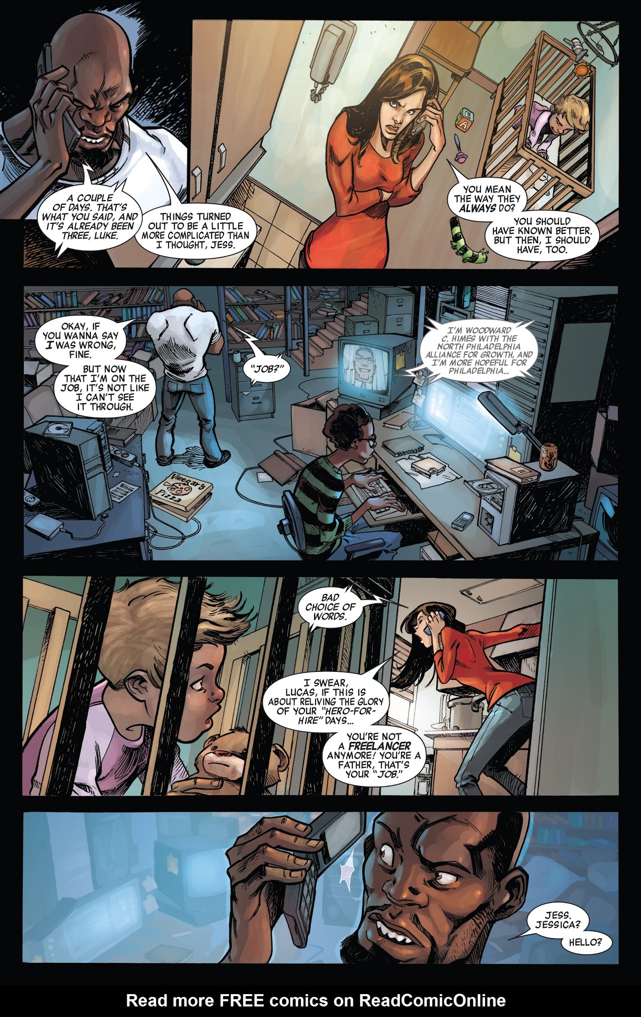 Read online New Avengers: Luke Cage comic -  Issue # TPB - 35