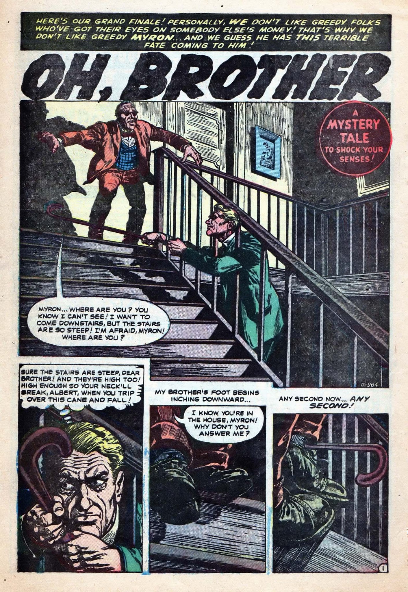 Read online Mystery Tales comic -  Issue #19 - 28
