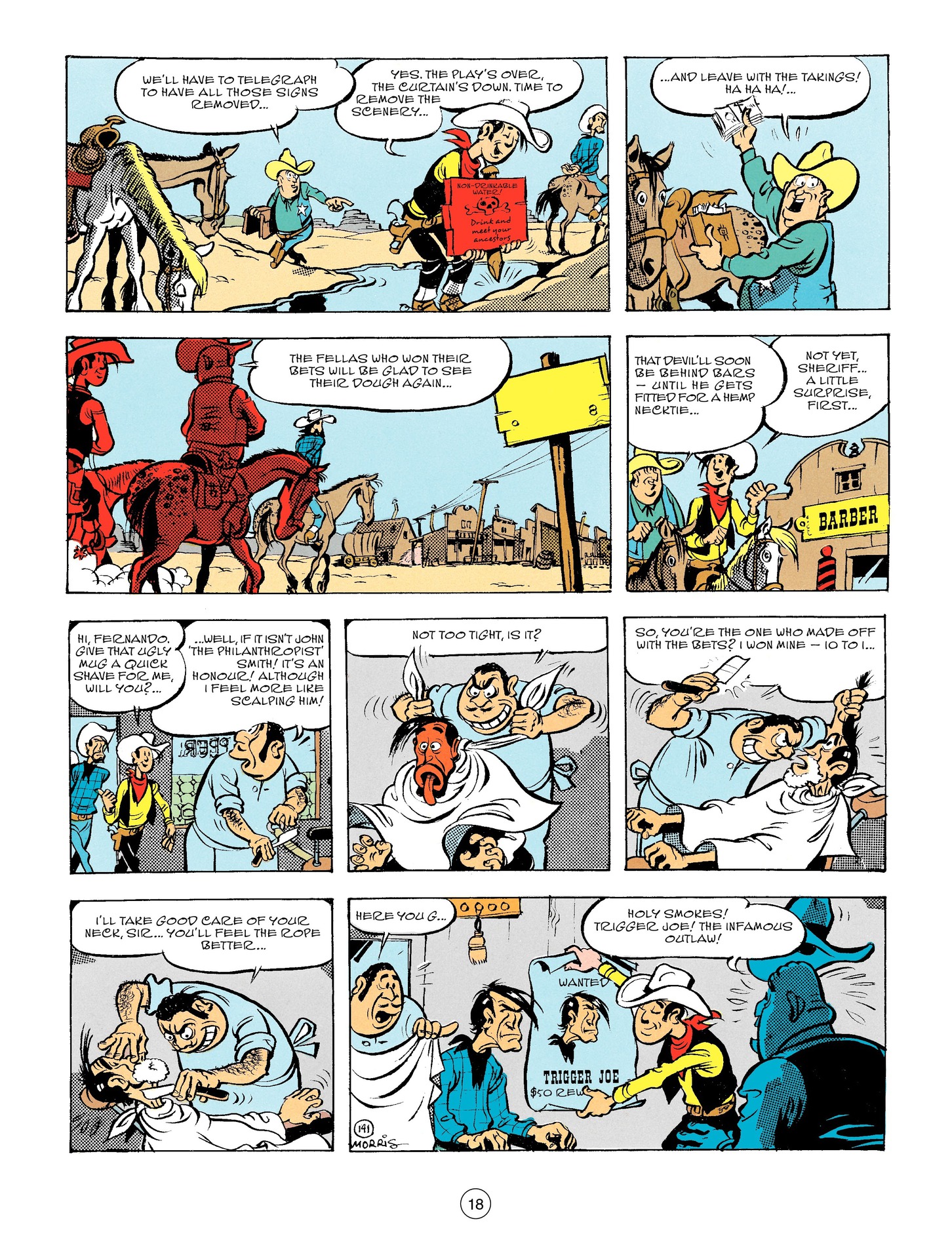 Read online A Lucky Luke Adventure comic -  Issue #56 - 18