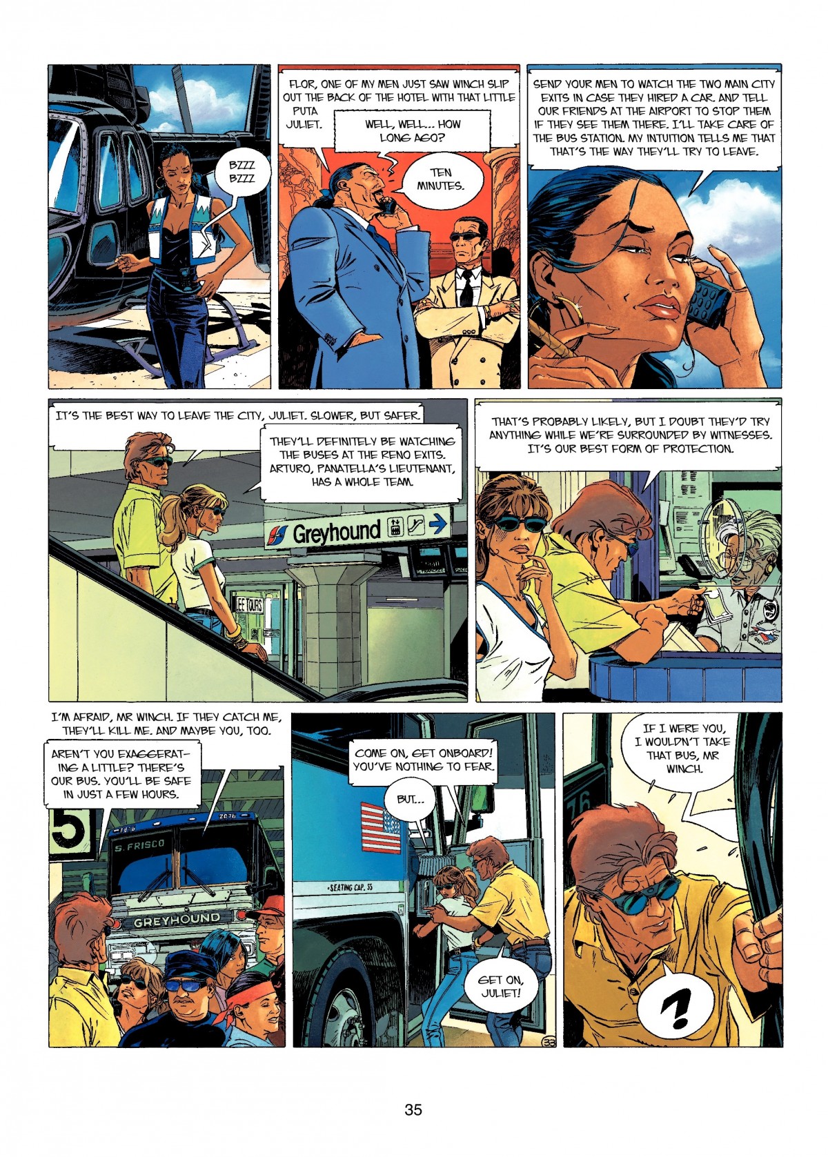 Read online Largo Winch comic -  Issue # TPB 7 - 37
