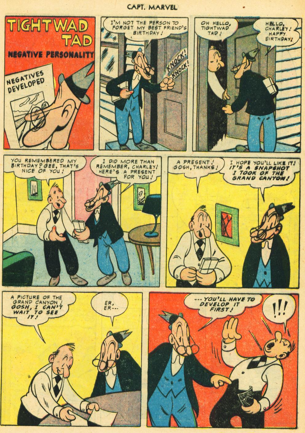 Read online Captain Marvel Adventures comic -  Issue #111 - 33