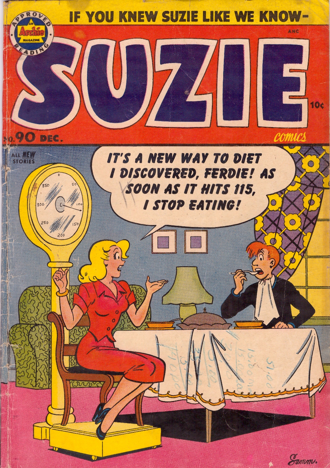 Read online Suzie Comics comic -  Issue #90 - 1