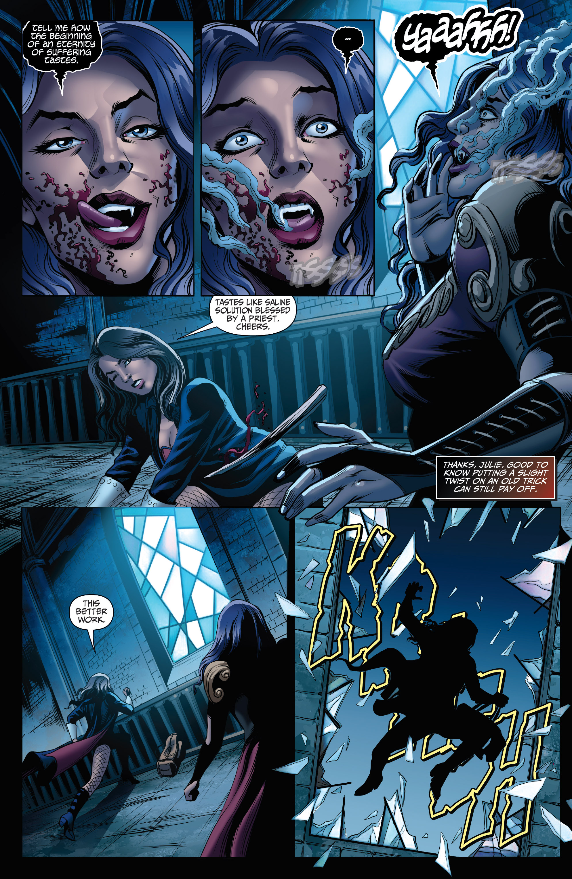 Read online Van Helsing vs. Dracula's Daughter comic -  Issue #5 - 11