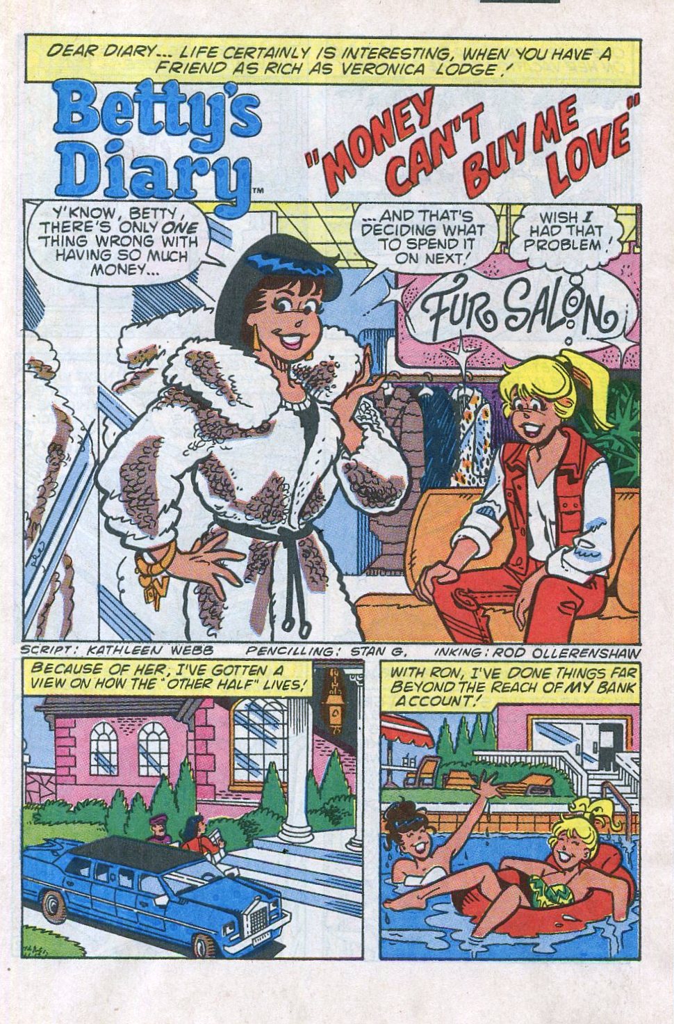 Read online Betty's Diary comic -  Issue #28 - 29